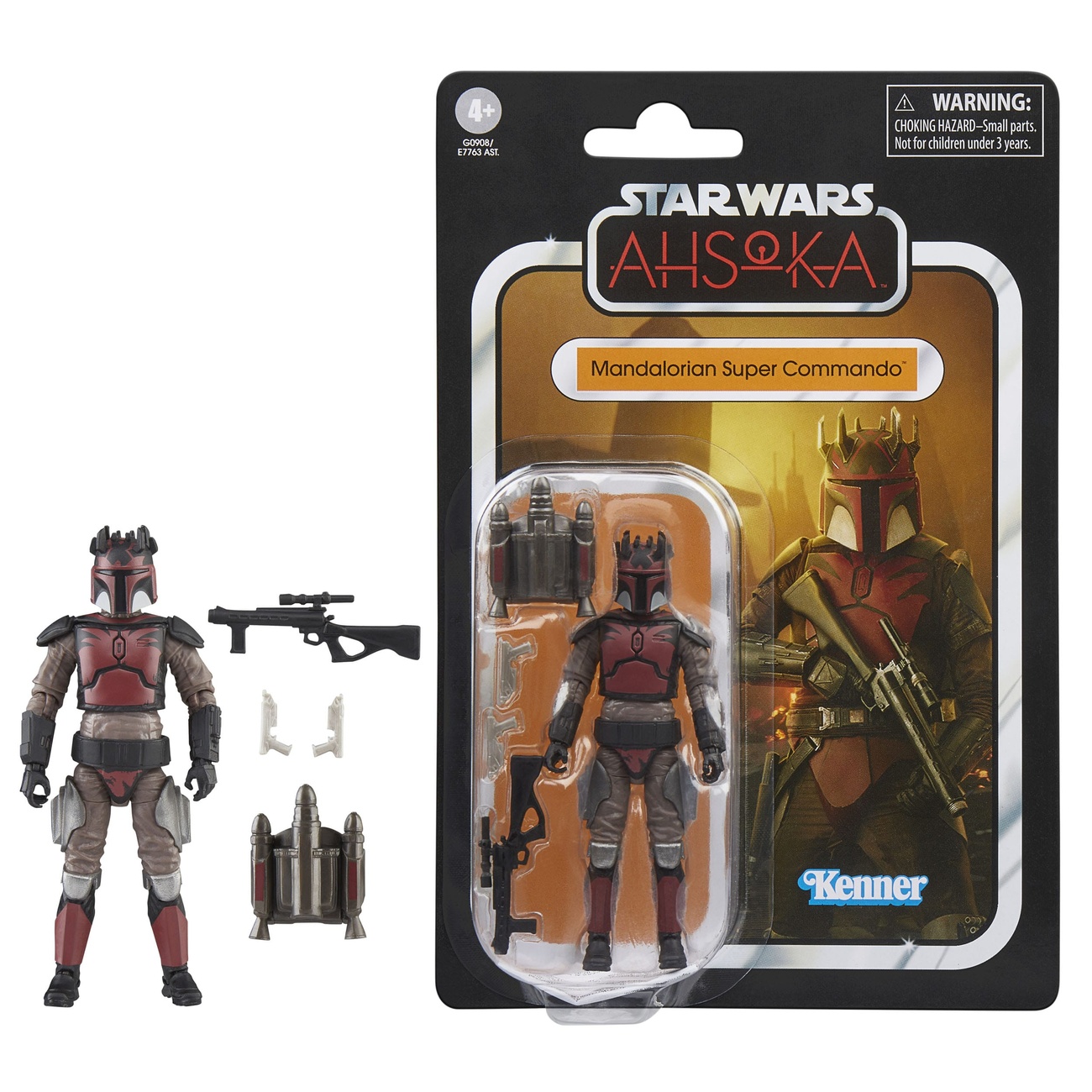 Star Wars: Ahsoka Vintage Collection Action Figure Mandalorian Super Commando 10 cm