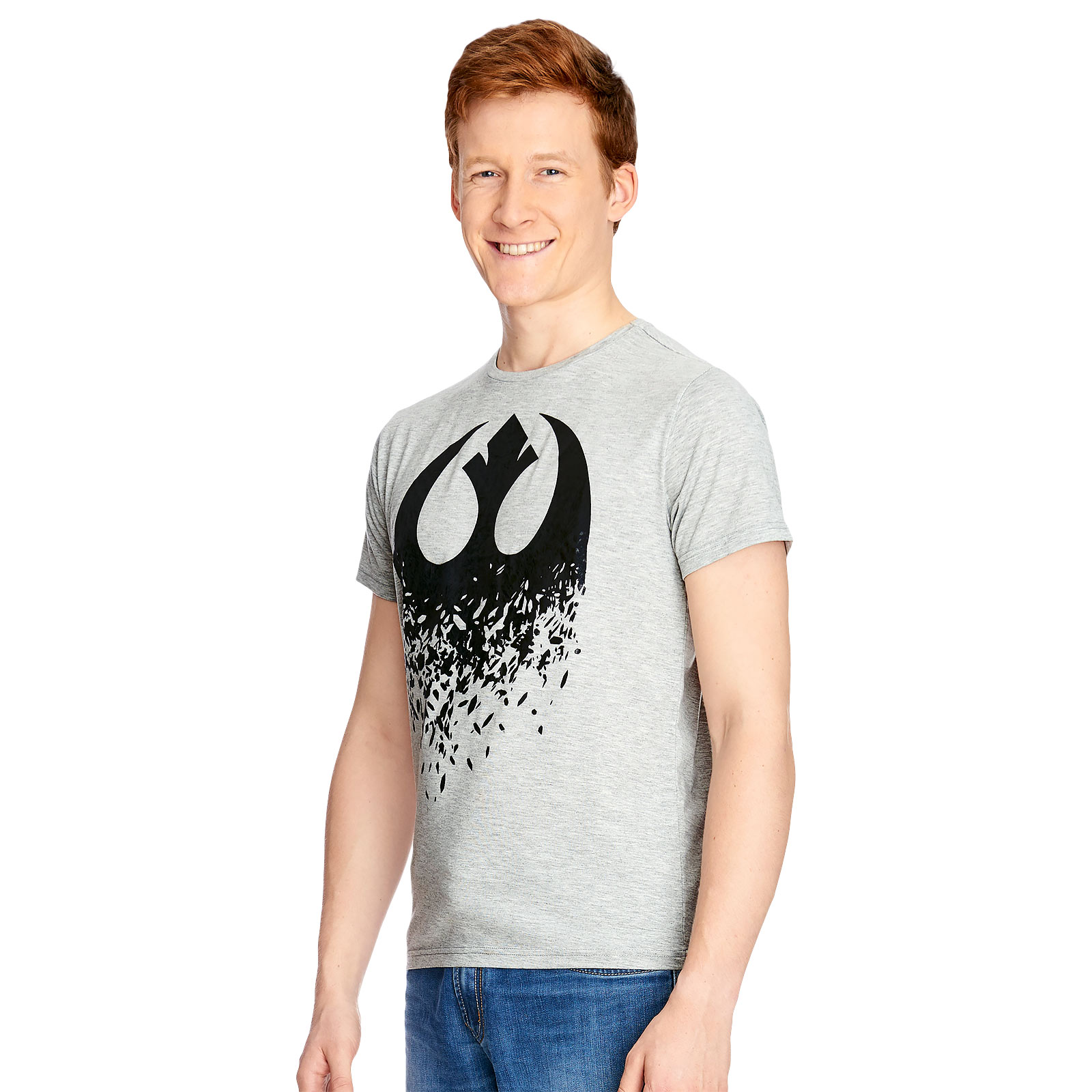 Star Wars - T-shirt Logo Rebelle Brisé