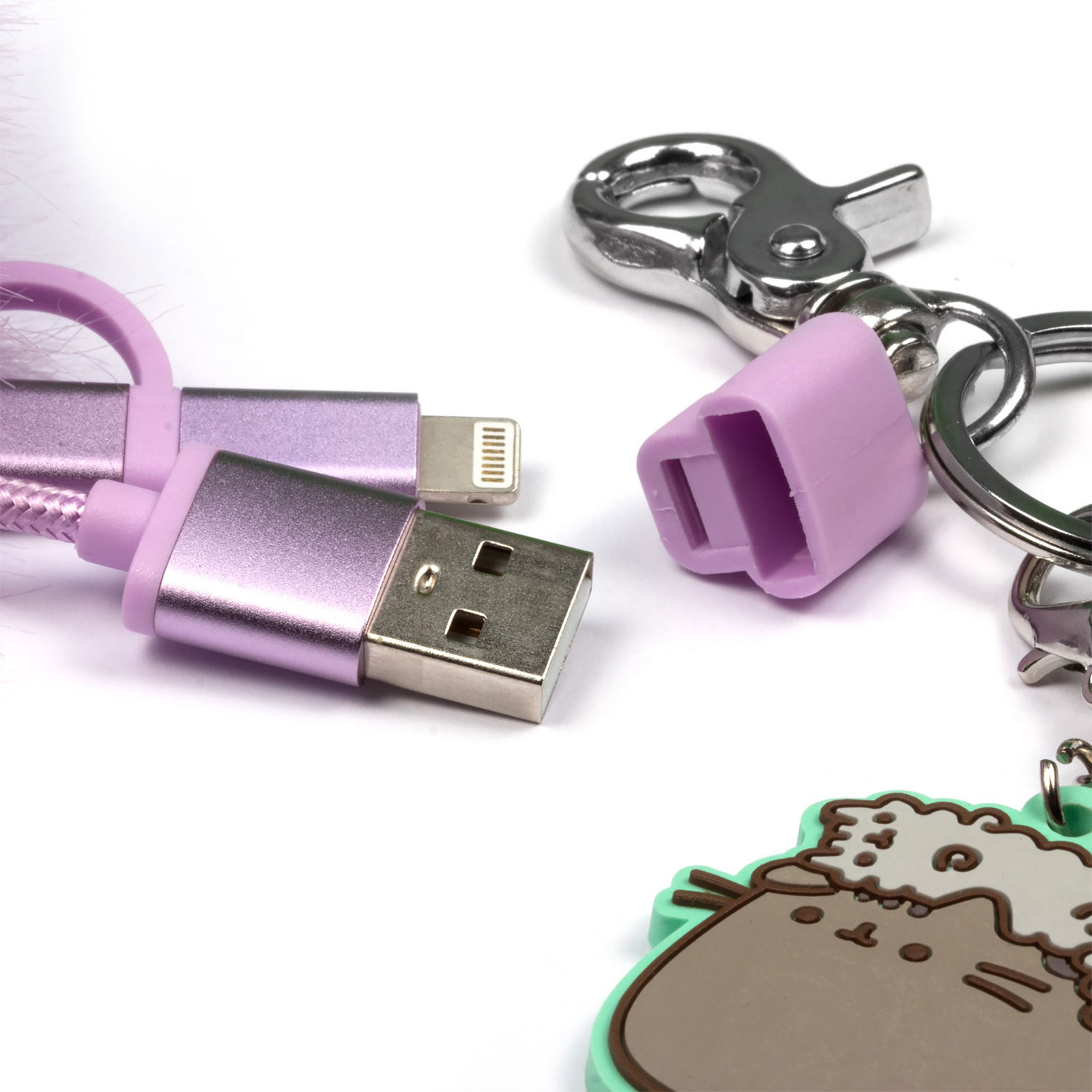 Pusheen - Pom Pom USB Keychain