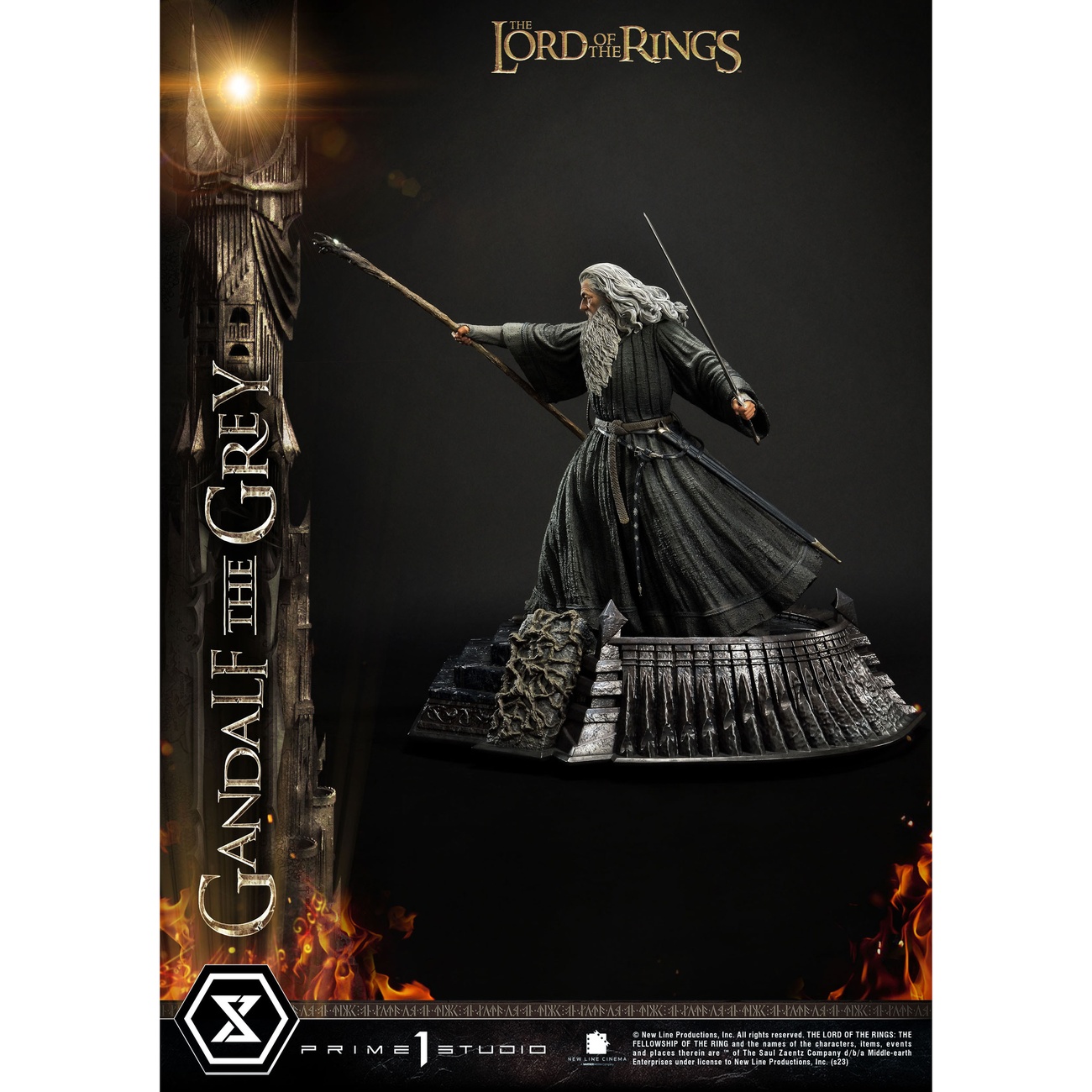 Der Herr der Ringe - Gandalf der Graue Statue 1:4