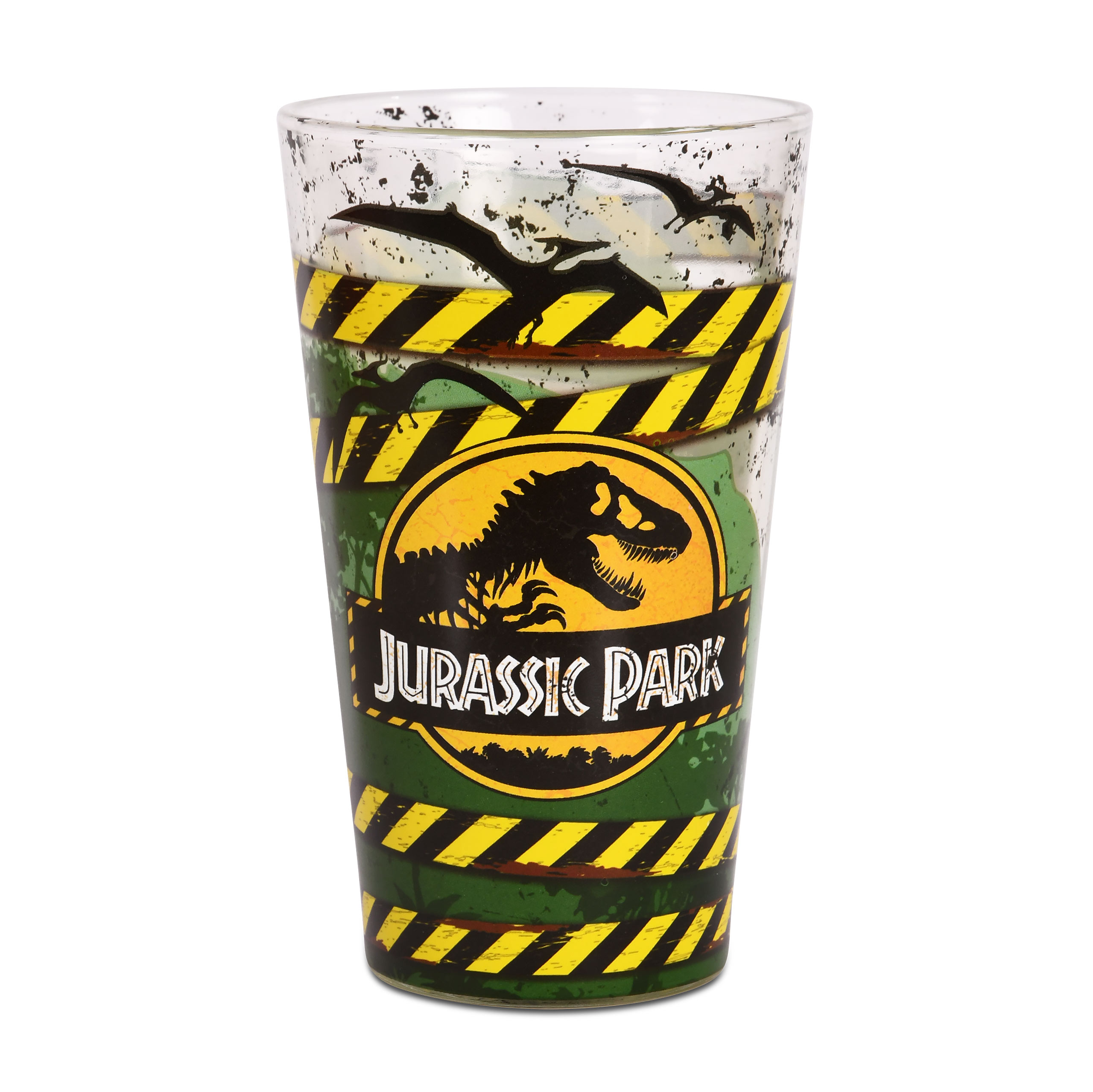 Jurassic Park - Danger High Voltage Glas