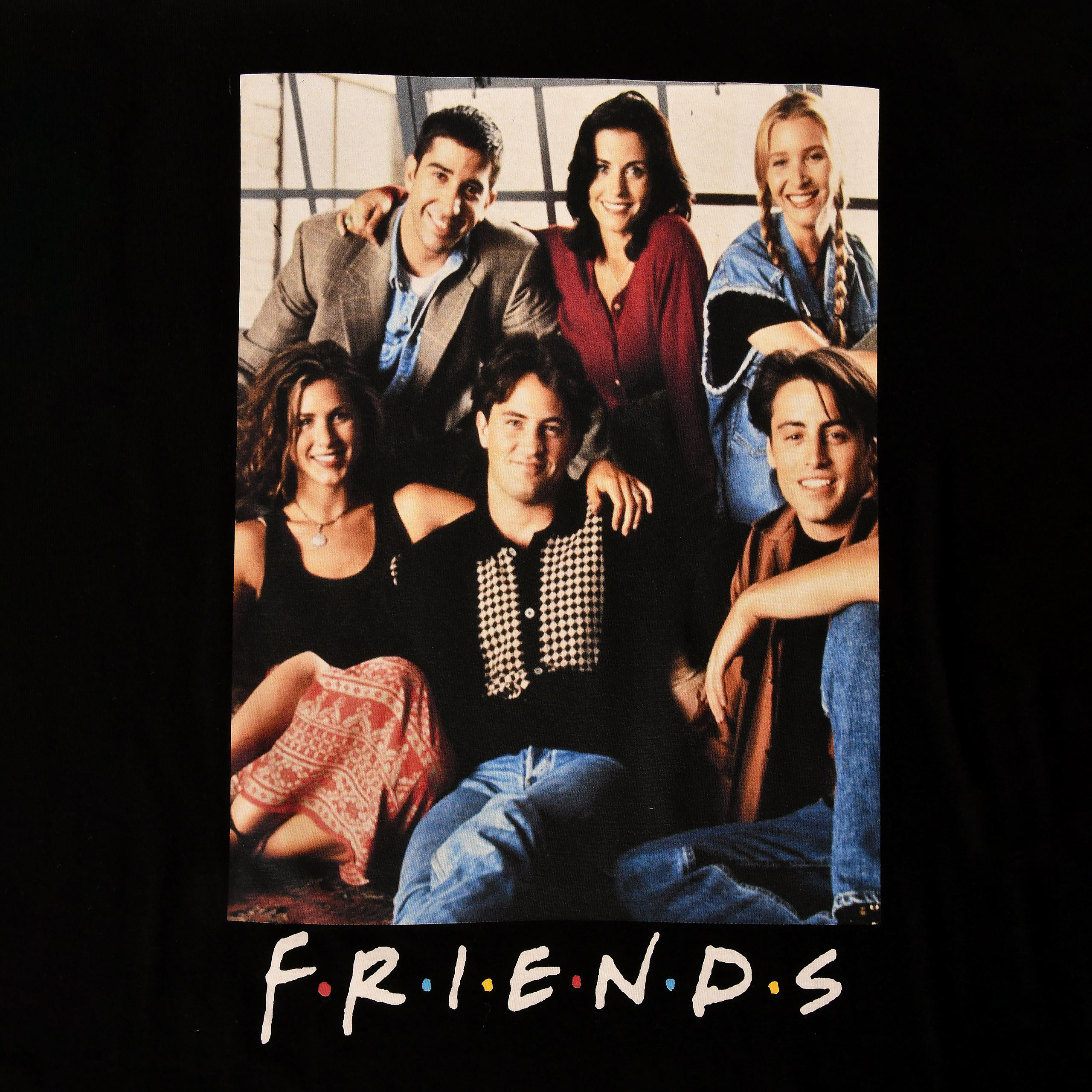 Friends - T-shirt de groupe noir