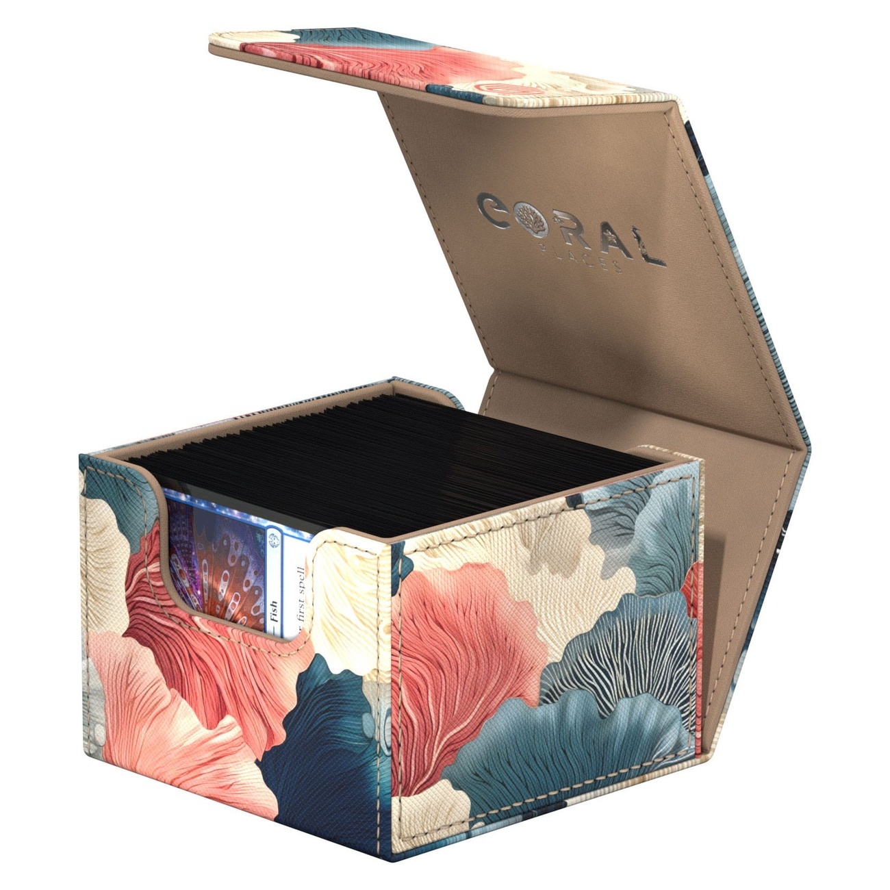Ultimate Guard Sidewinder 133+ Xenoskin "Coral Places" - Reef Flowers