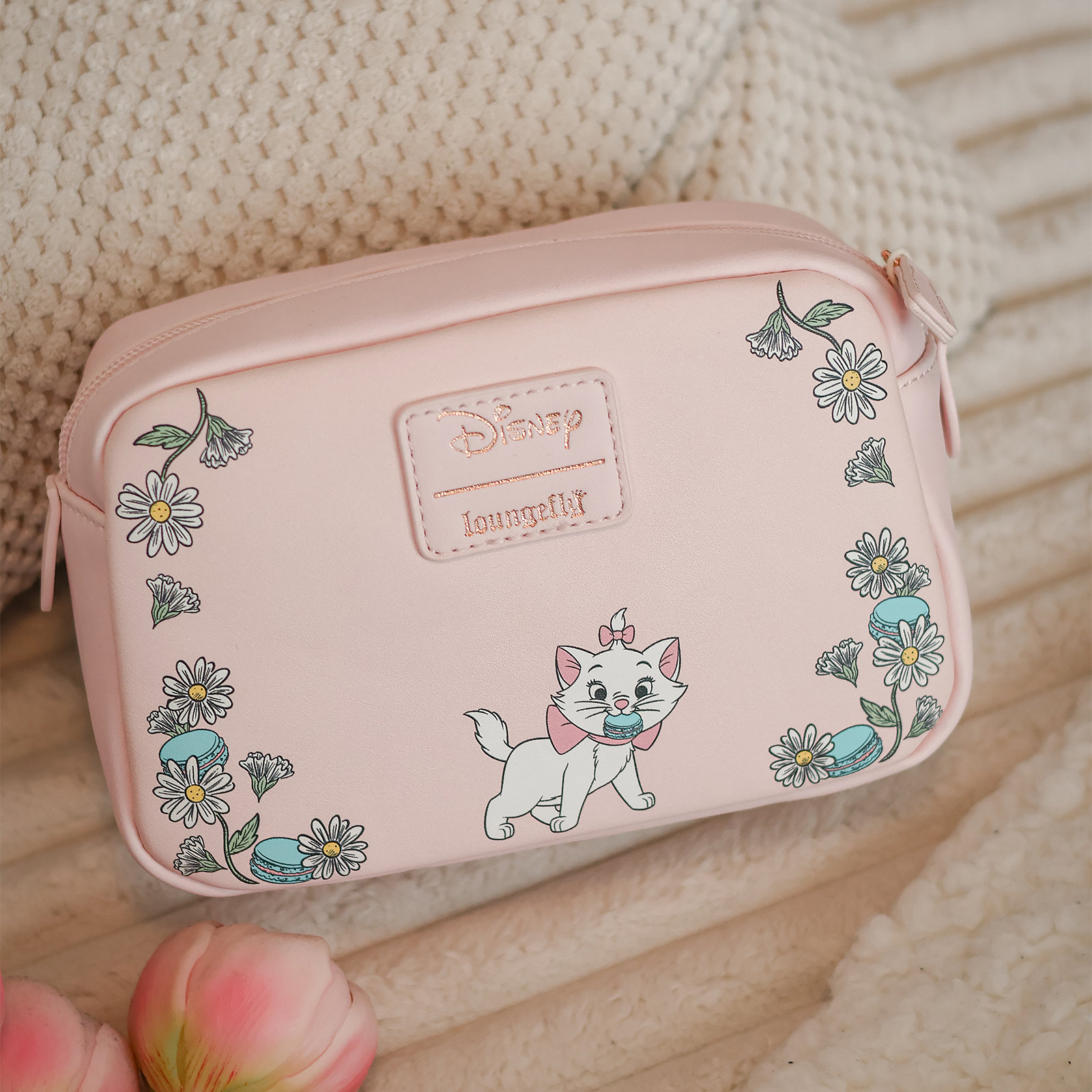 Gli Aristogatti - Pochette cosmetica Marie con Macaron