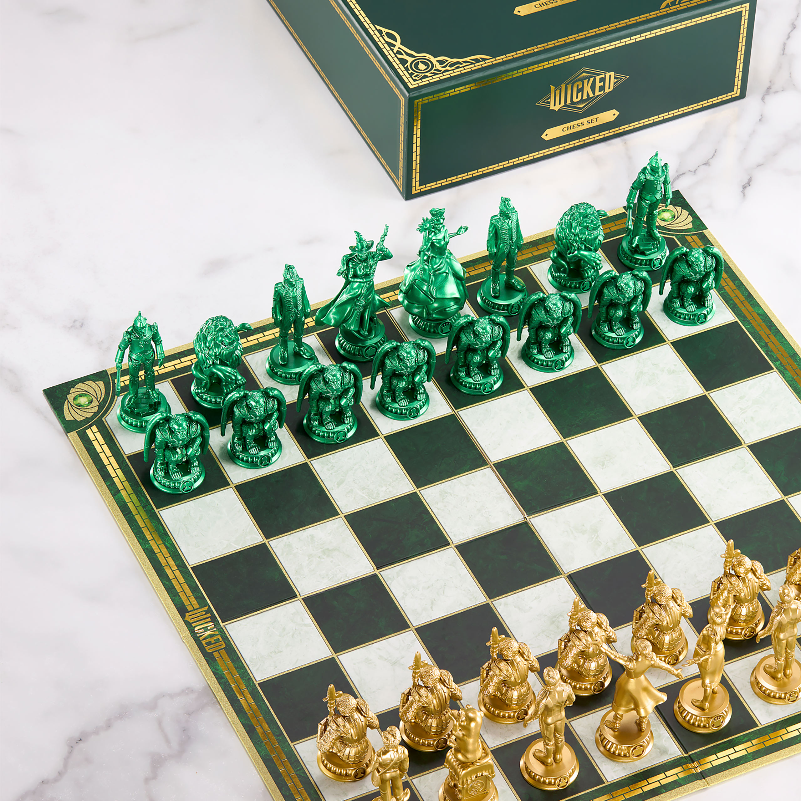 Wicked - Shiz vs. Emerald City Set di scacchi