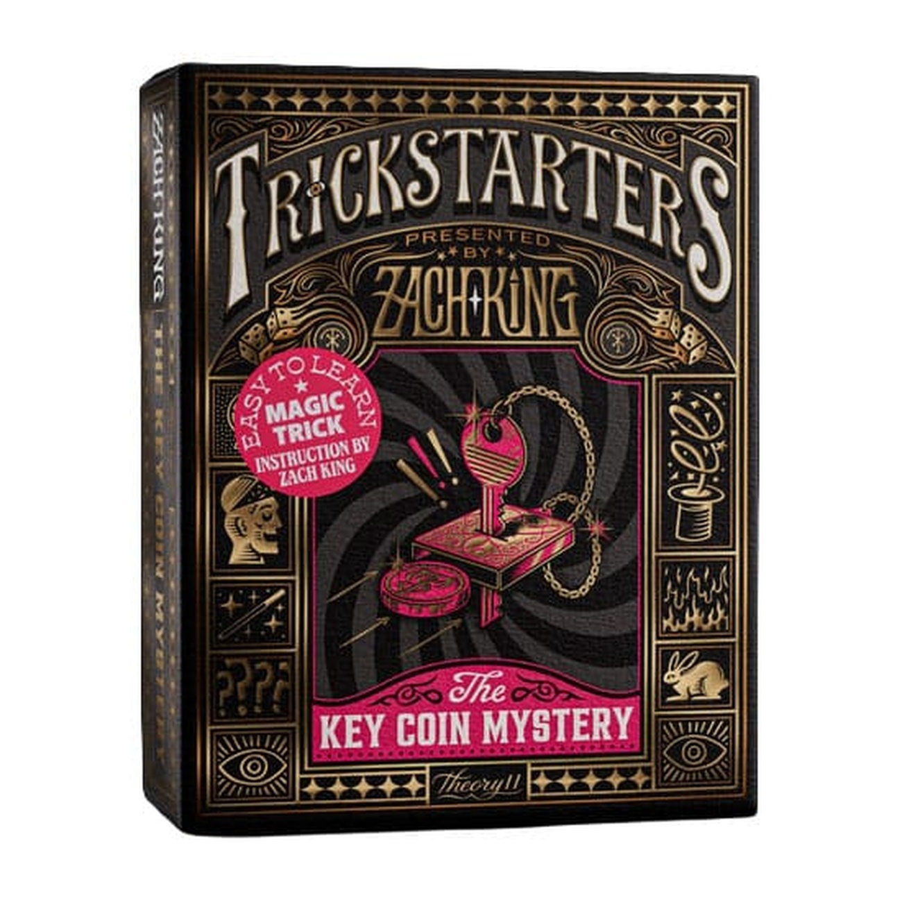 Trickstarters by Zach King Zaubertrick-Box The Key Coin Mystery