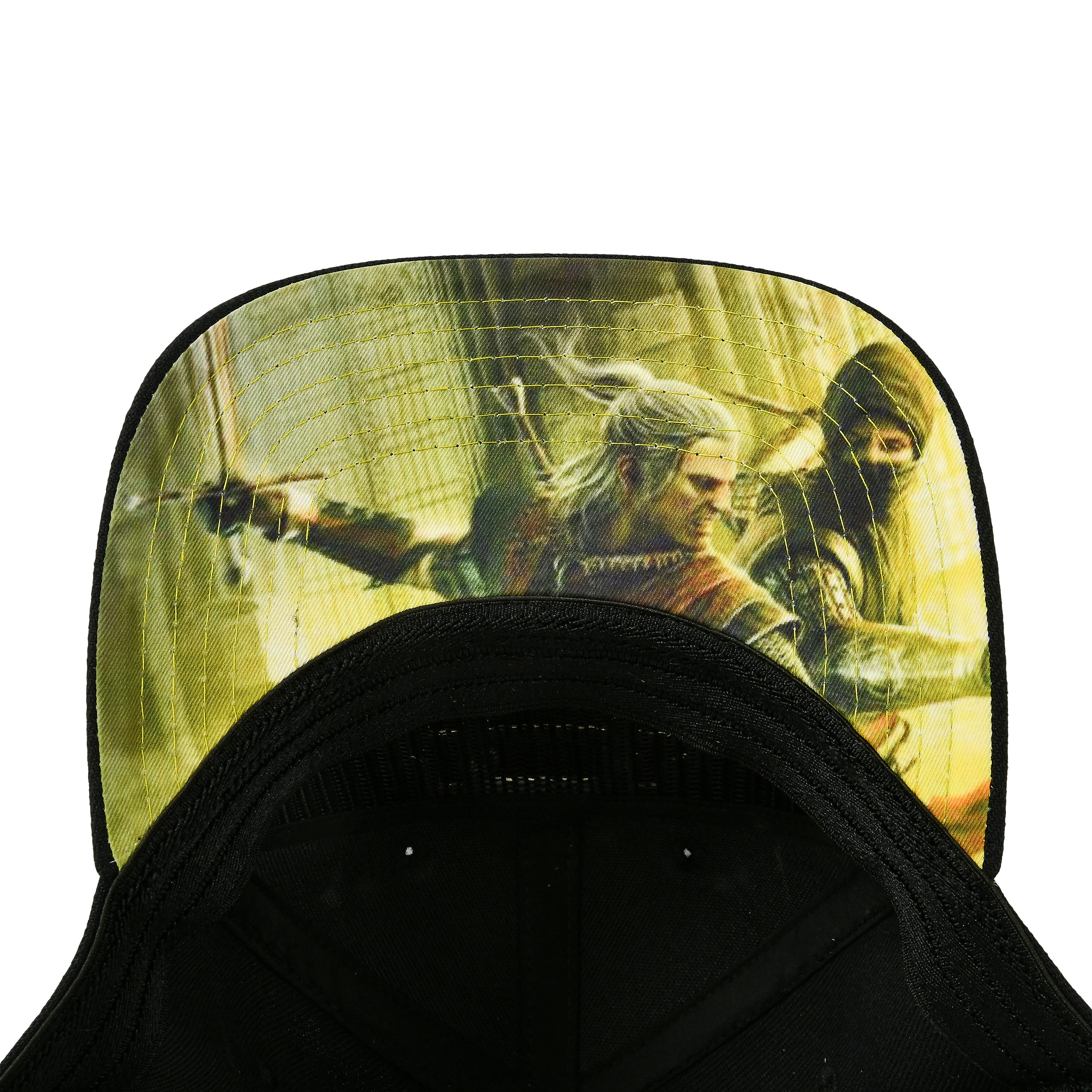 Witcher - Cappellino con medaglione del lupo nero