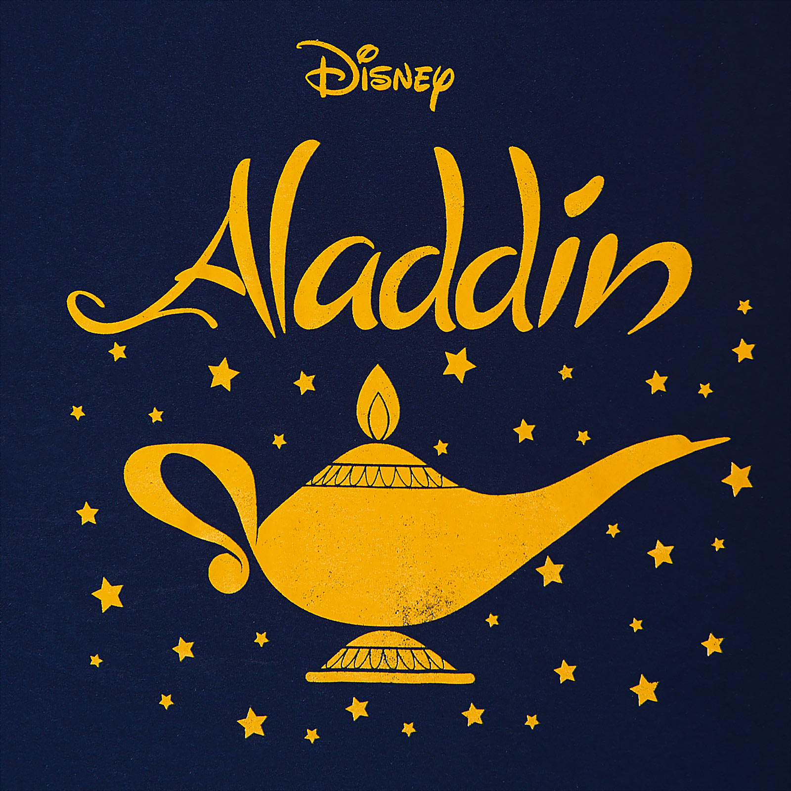 Aladdin - T-shirt Femme Lampe Magique Bleu