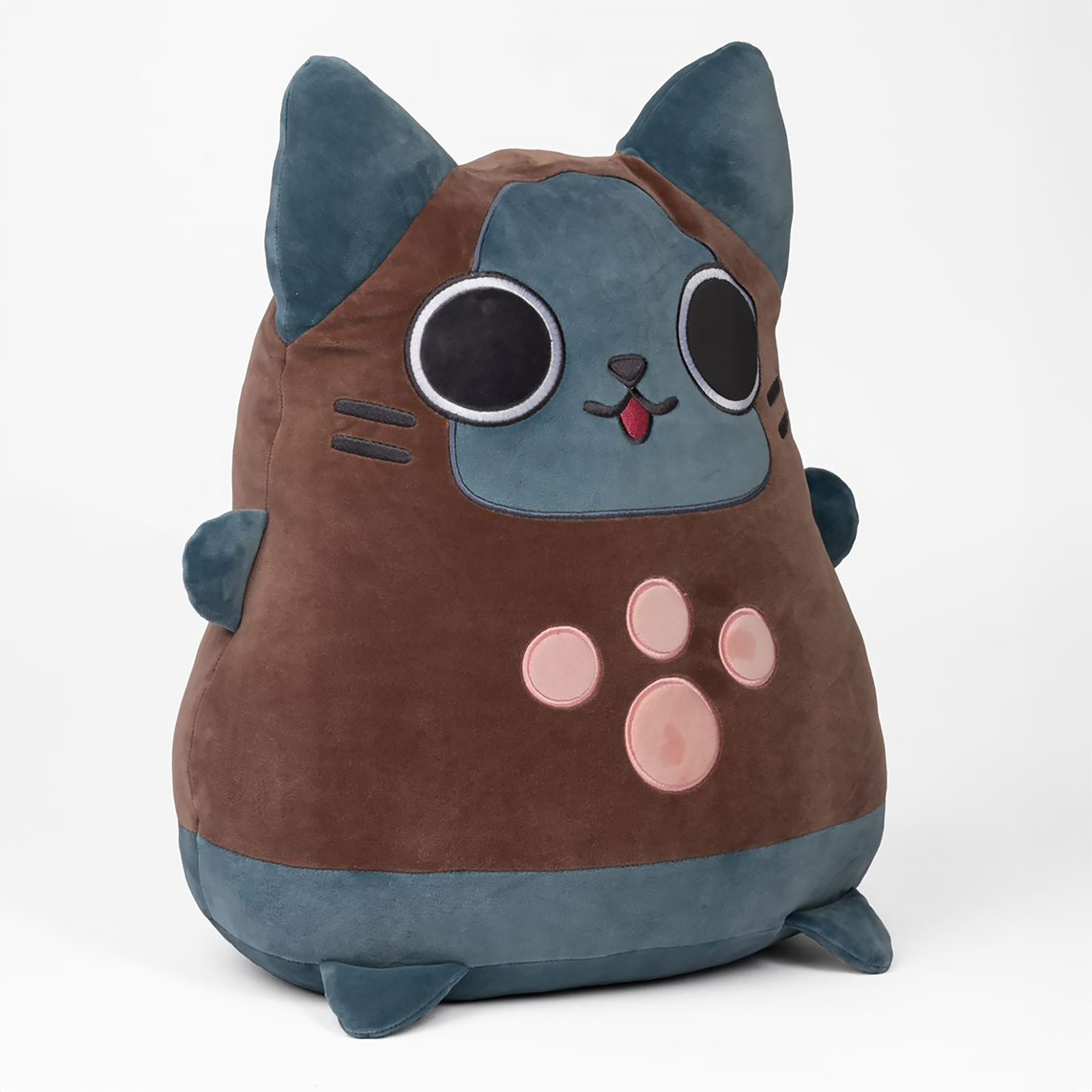 Monster Hunter - Figura de Peluche Palico Smoosh Oversized Versión Chocolate