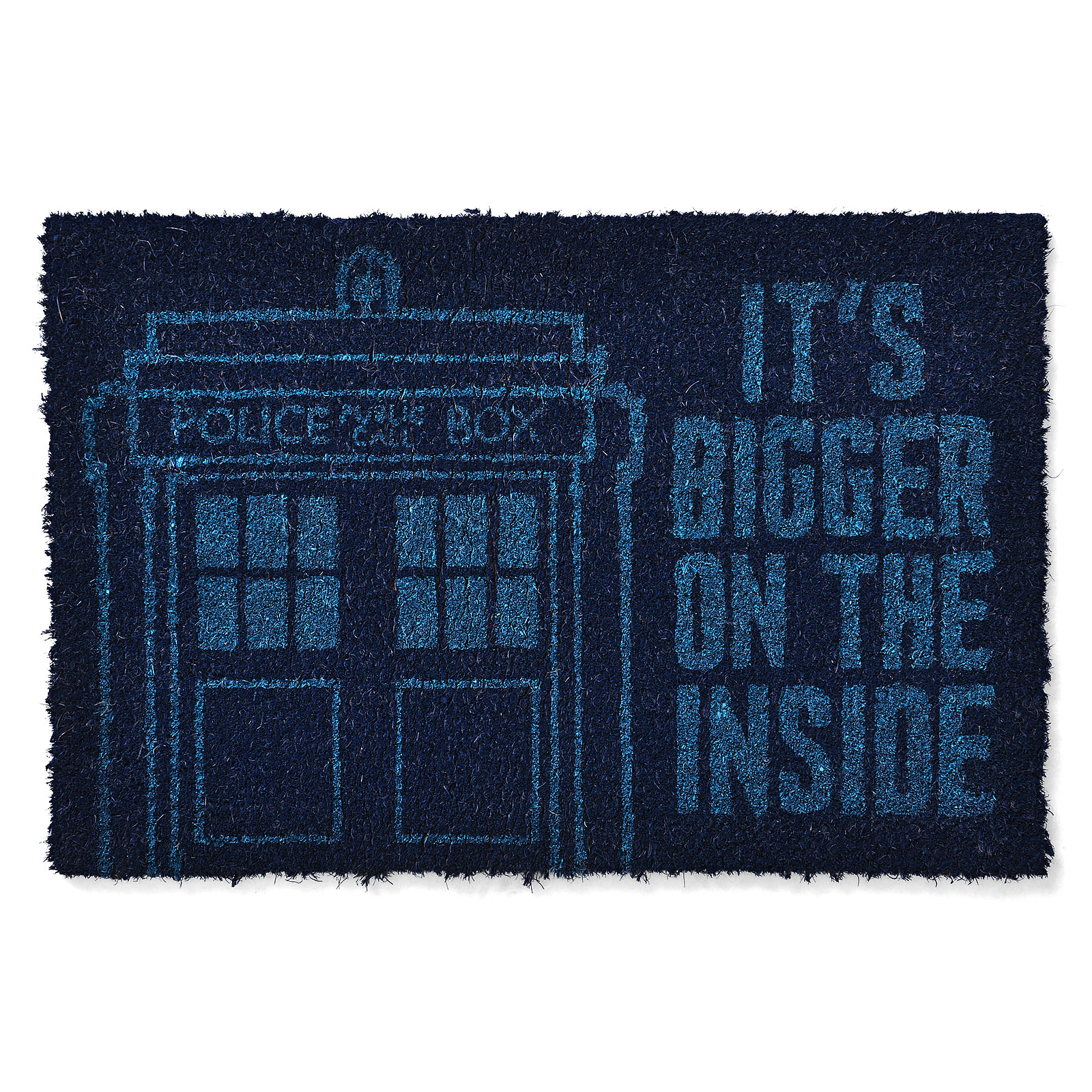 Doctor Who - Tardis Fußmatte blau