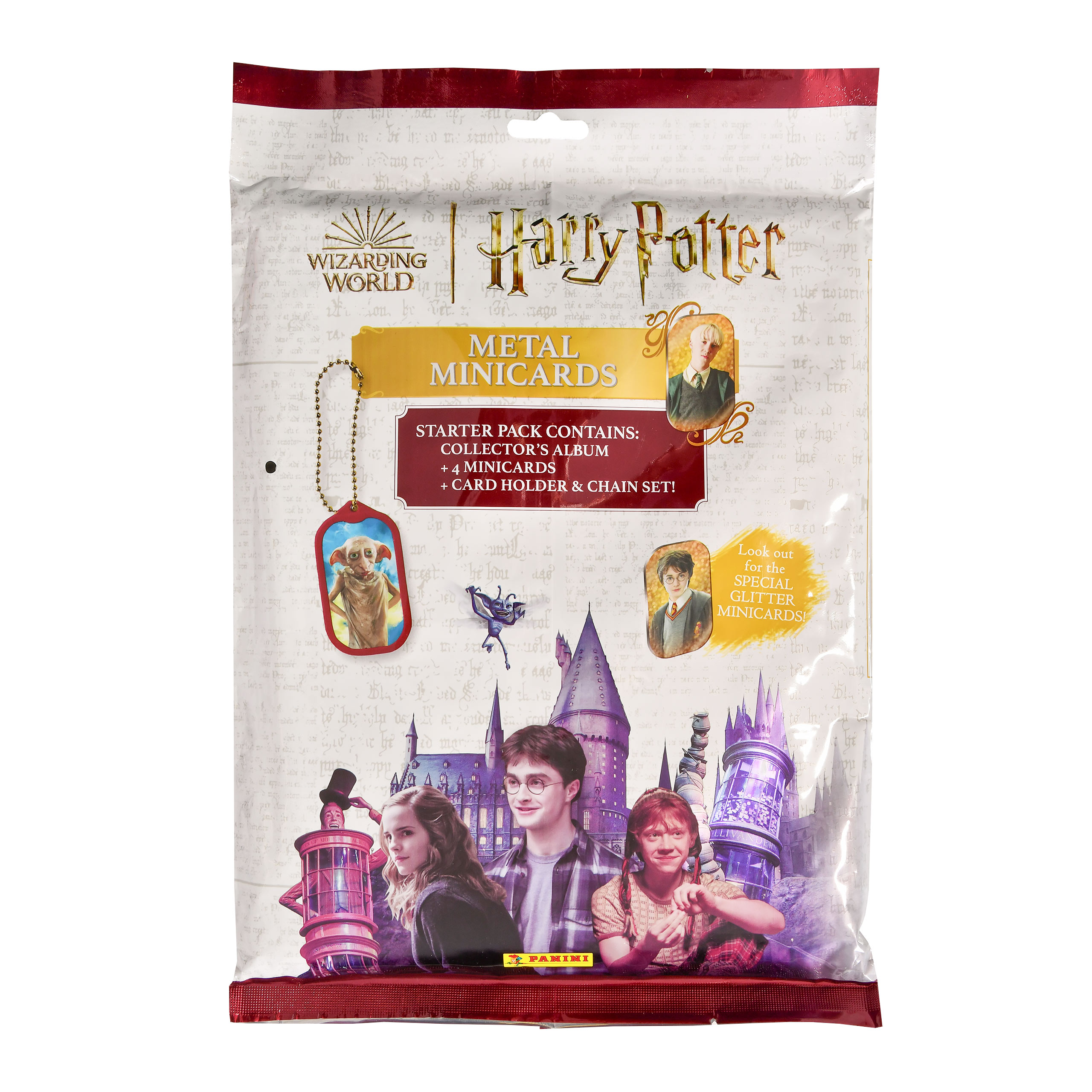Harry Potter - Cartes Métalliques Set de Démarrage de Cartes à Collectionner