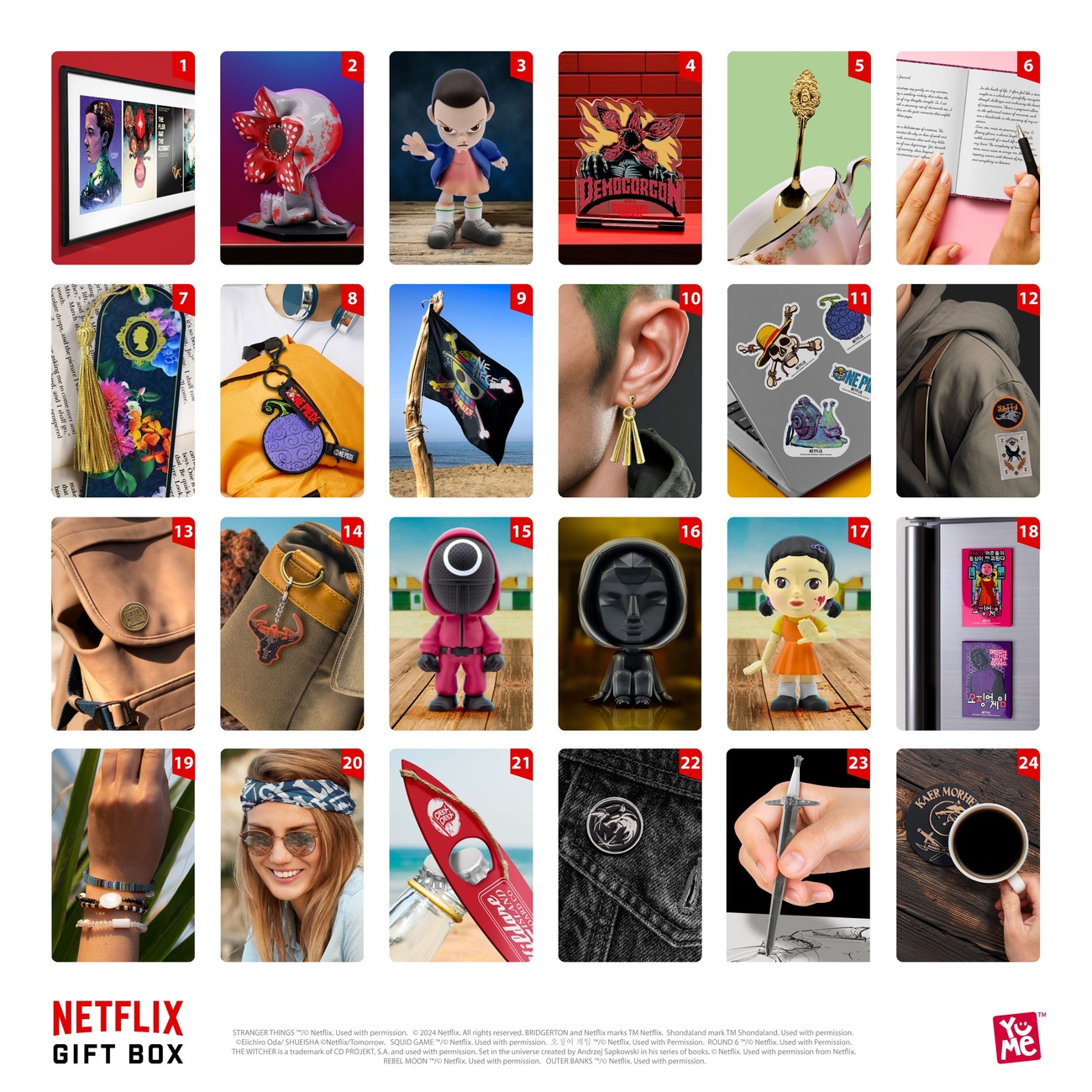 Netflix Geschenkbox Countdown
