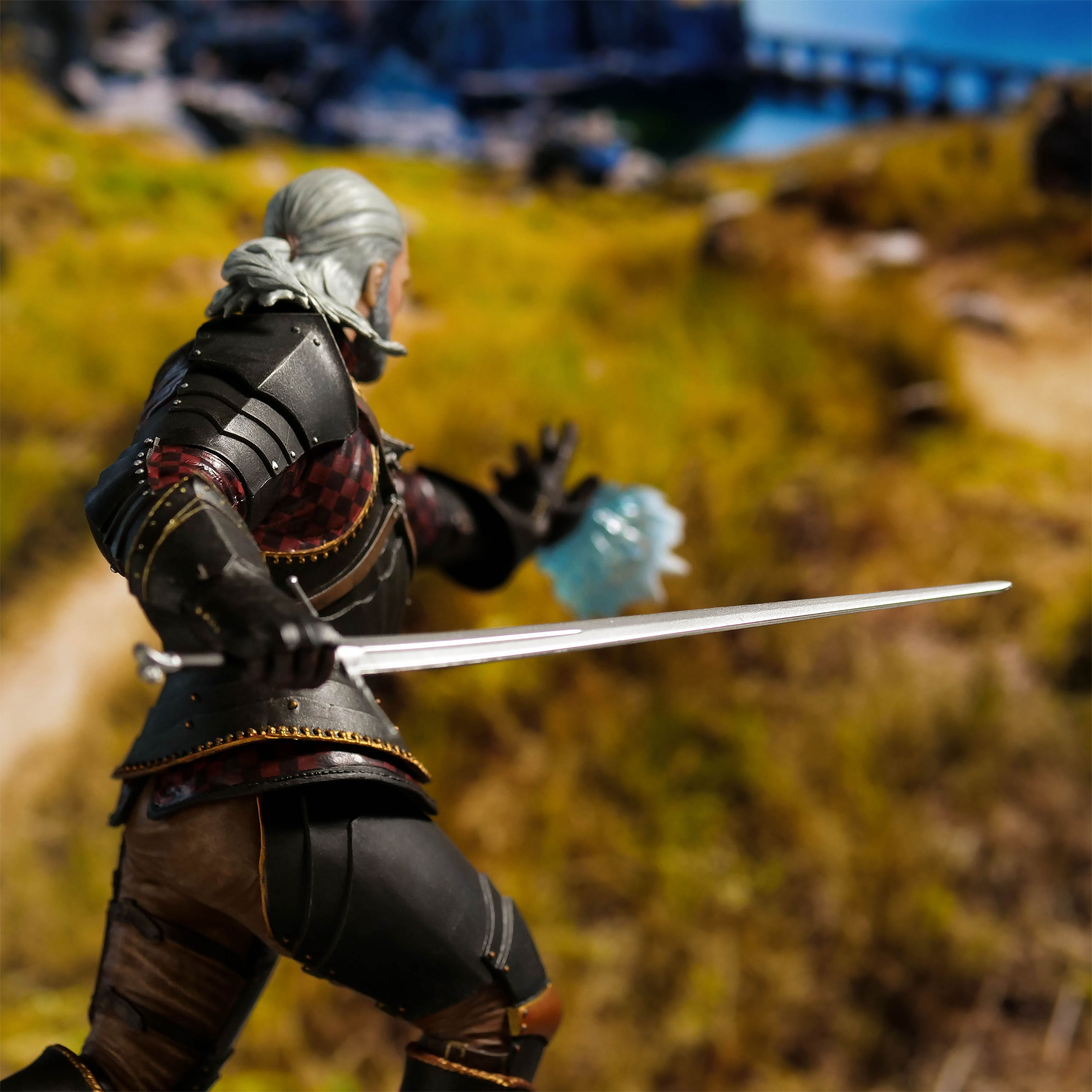 Witcher 3 - Statue de Geralt Toussaint Tourney Armor