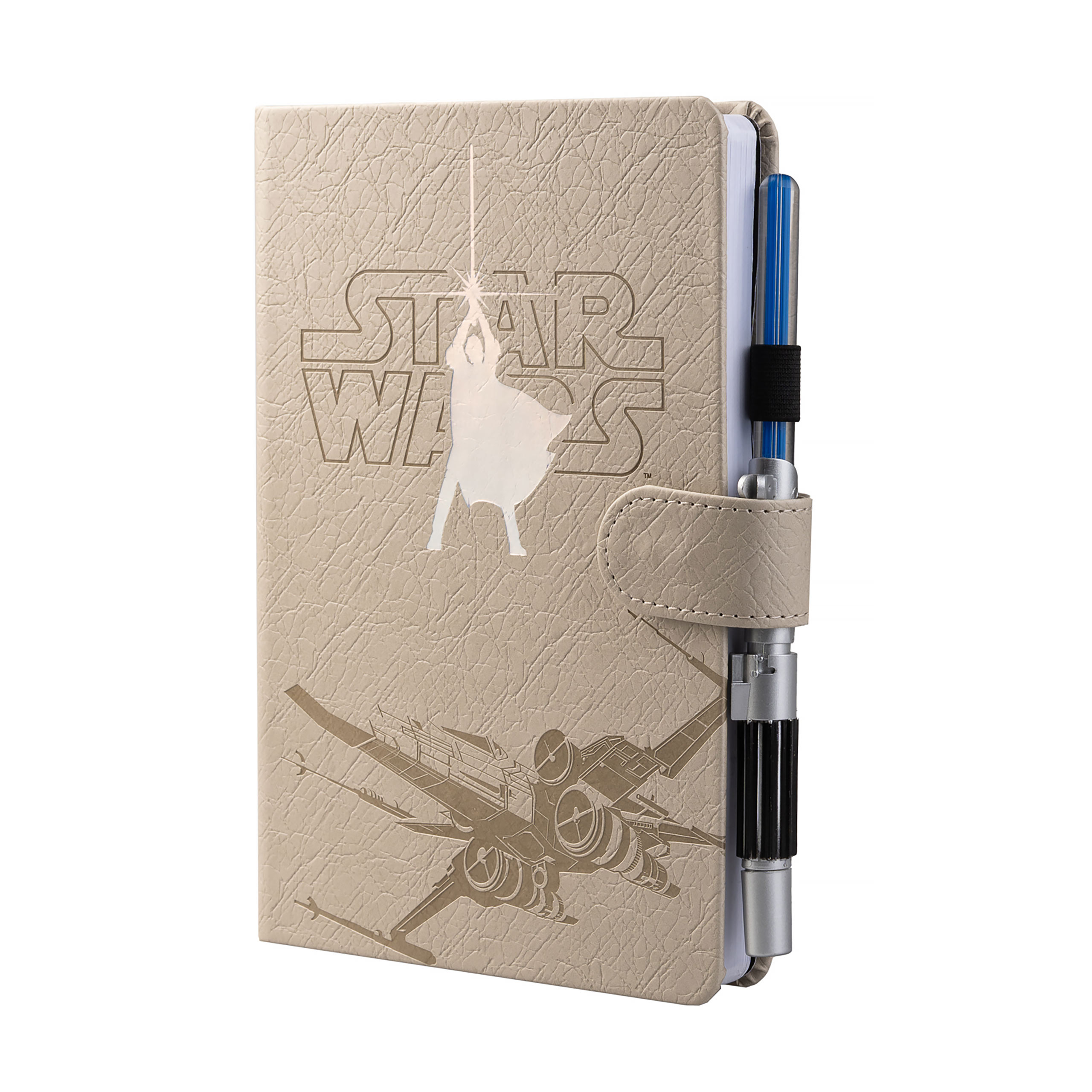 Star Wars - Luke Skywalker Notizbuch mit Lichtschwert Stift