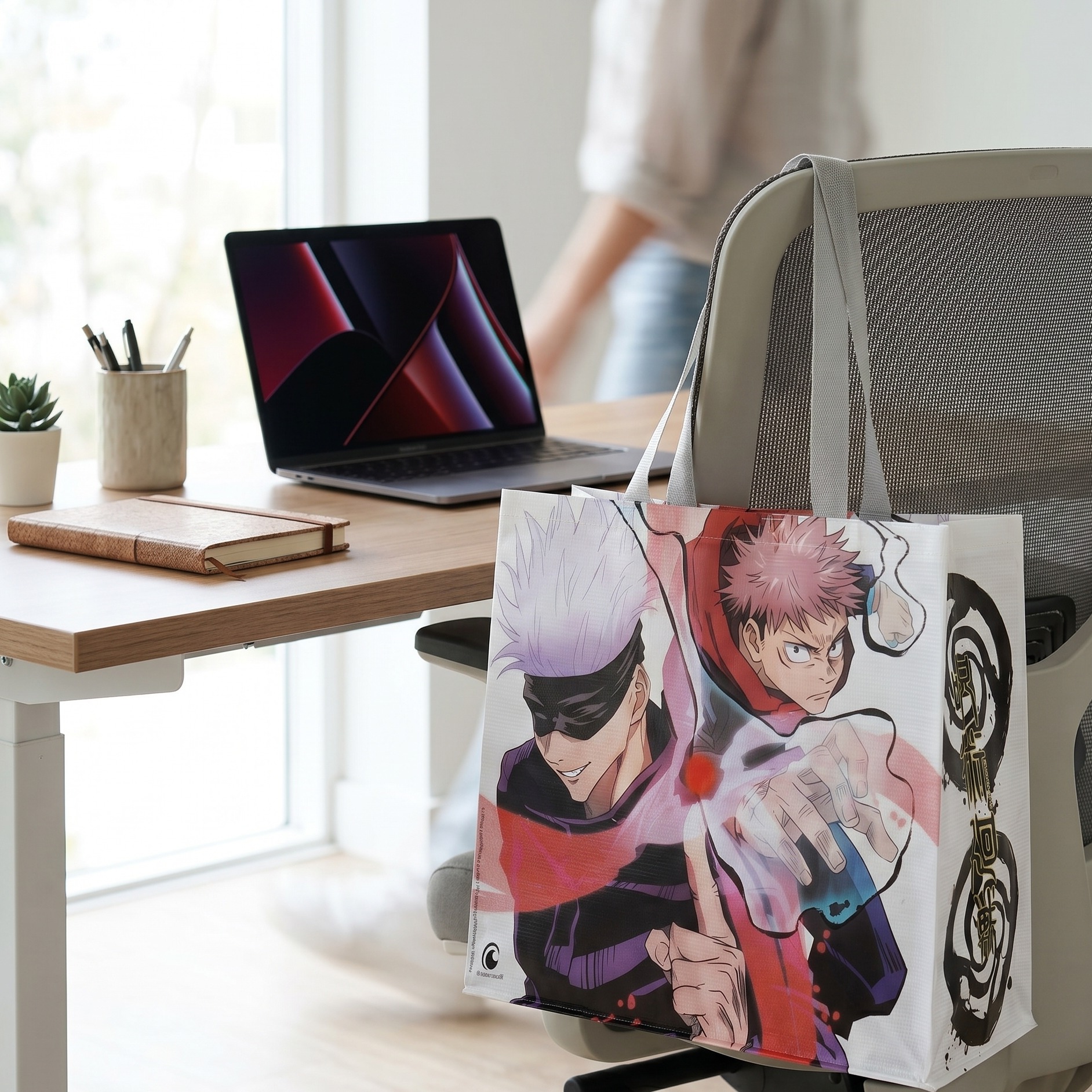 Jujutsu Kaisen - Bolsa Tote de Satoru Gojo & Yuji Itadori