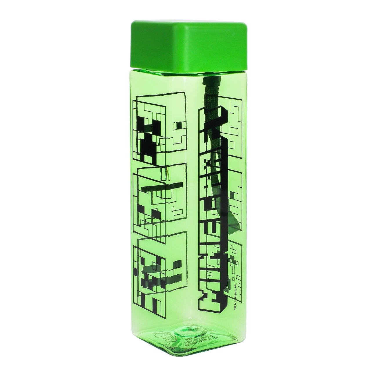 Botella de agua Minecraft Square Shaped