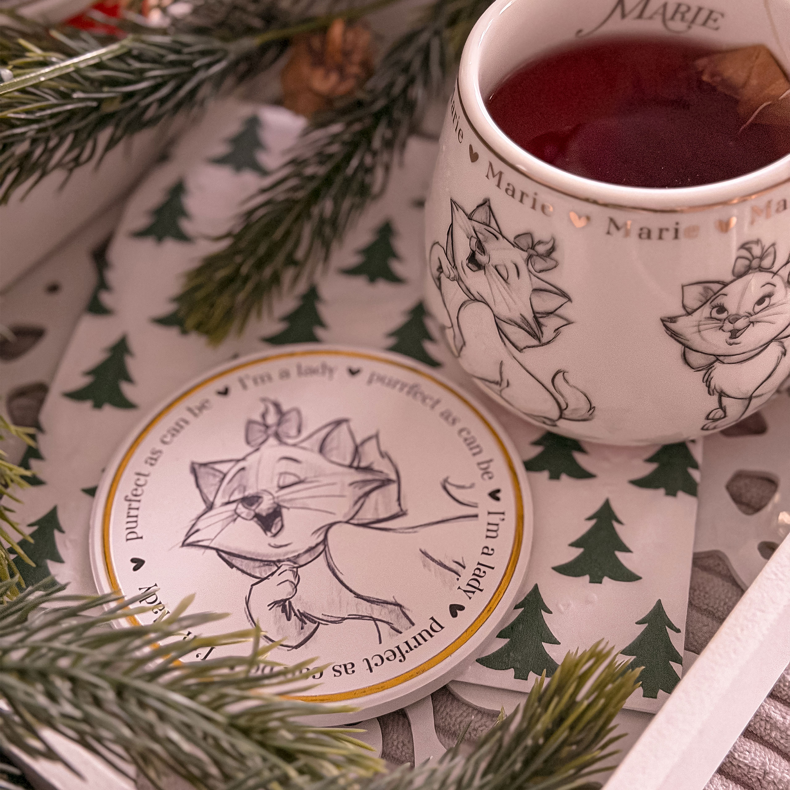 Aristocats - Marie glasunderlägg