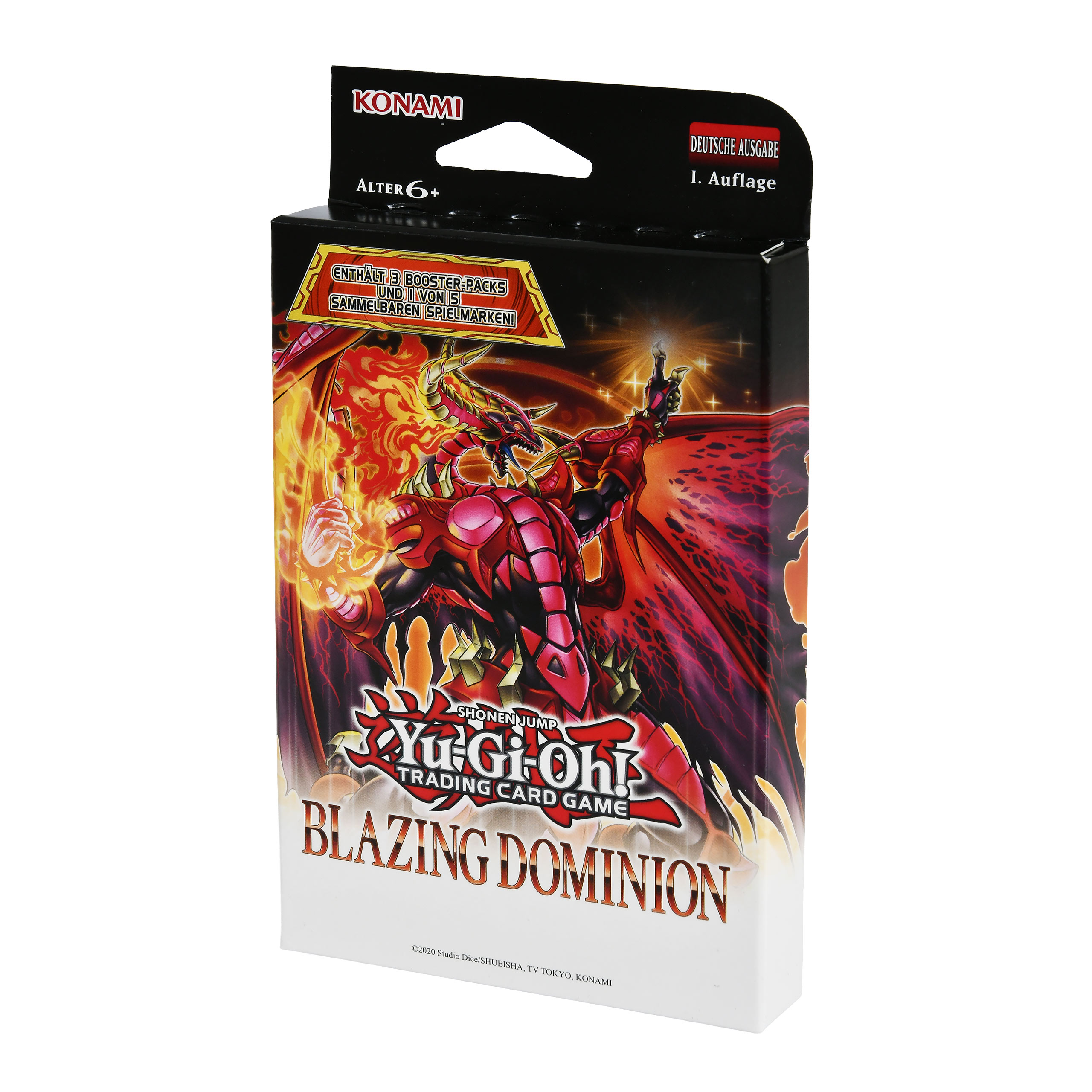 Yu-Gi-Oh! - Blazing Dominion Tuckbox versión alemana