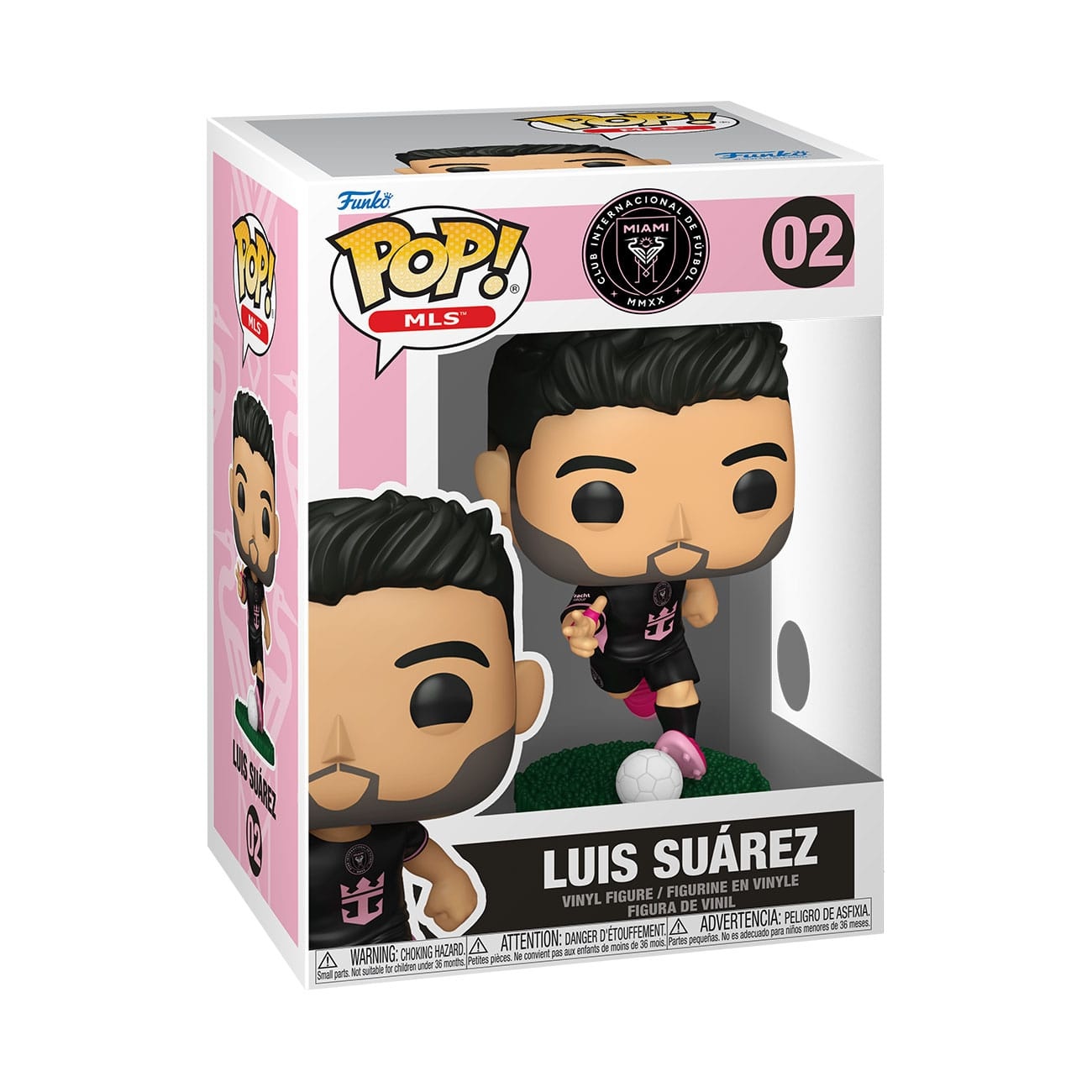 Figura MLS POP! Sports Vinyl Inter Miami - Luis Suárez (away) 9 cm
