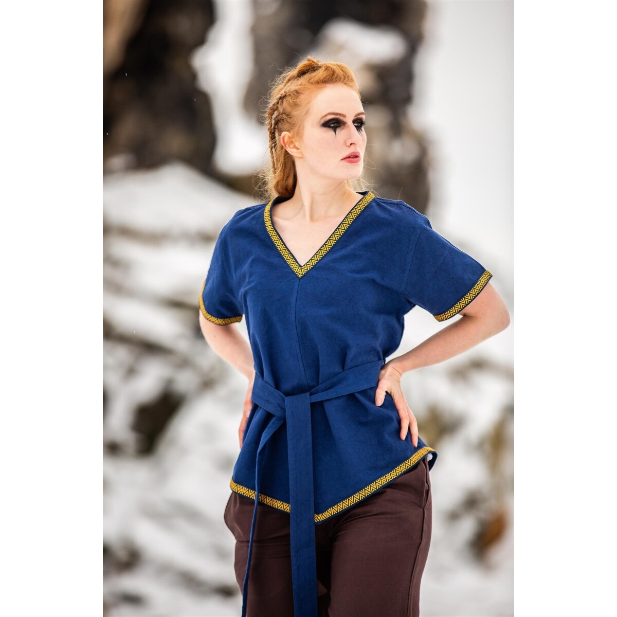 Medieval Viking Tunic Matilda blue
