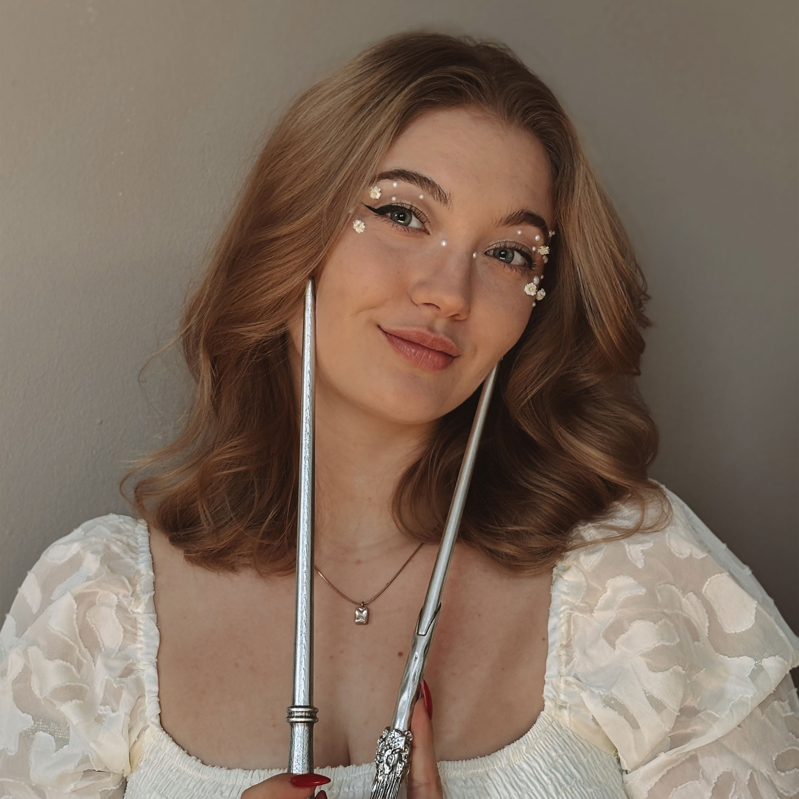 Harry Potter - Zauberstab 2er Set und Stein der Weisen Replik 25th Anniversary Geschenkset