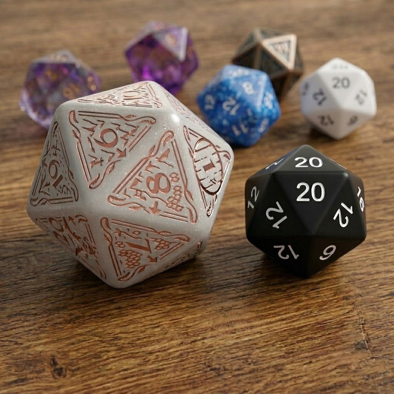 Le Hobbit - Dé D20 Radiant TCG D20 Jumbo