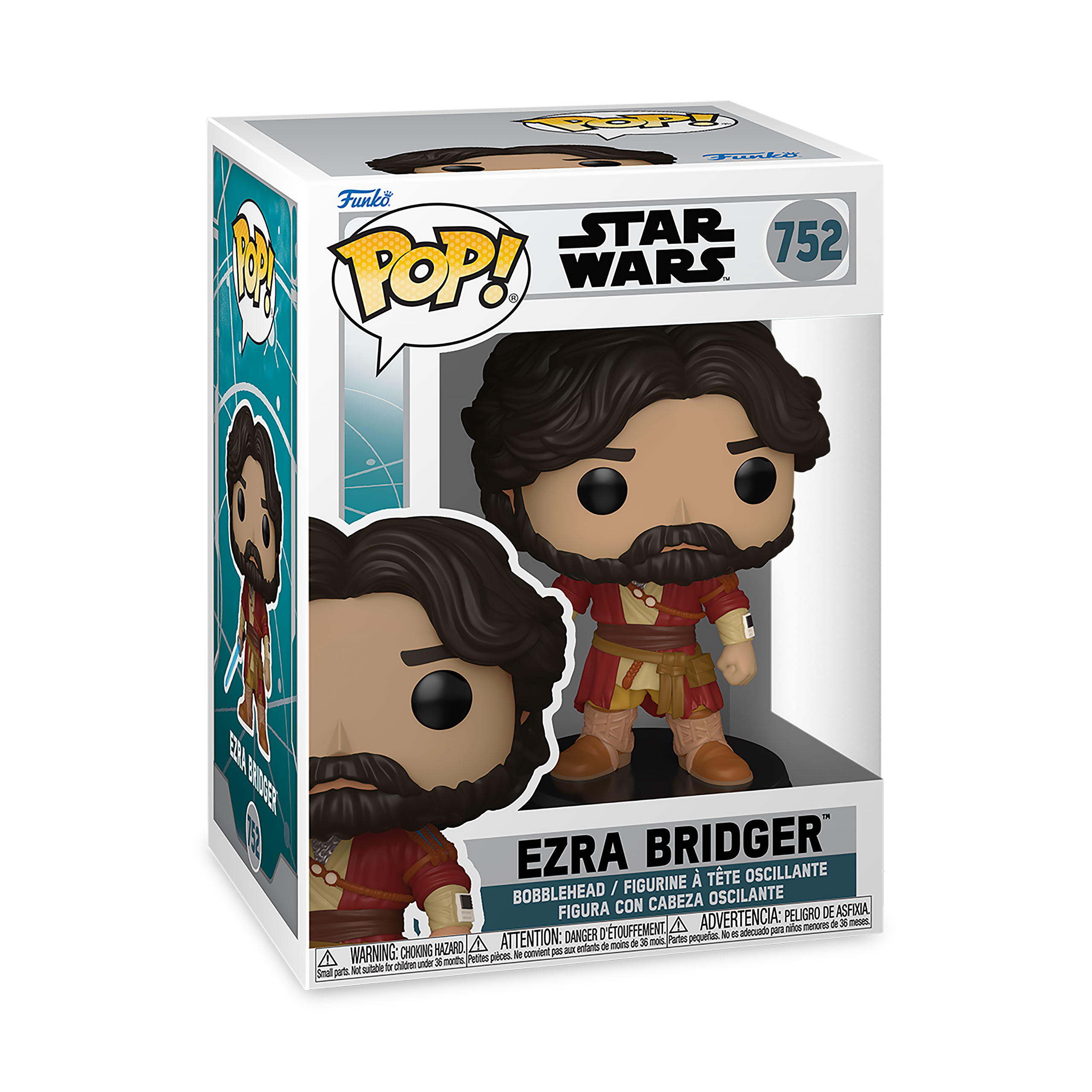 Ezra Bridger Funko Pop Bobblehead Figure - Star Wars Ahsoka