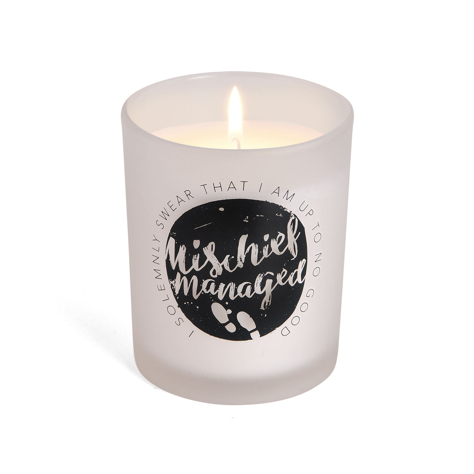 Harry Potter - Mischief Managed Candle in Glass