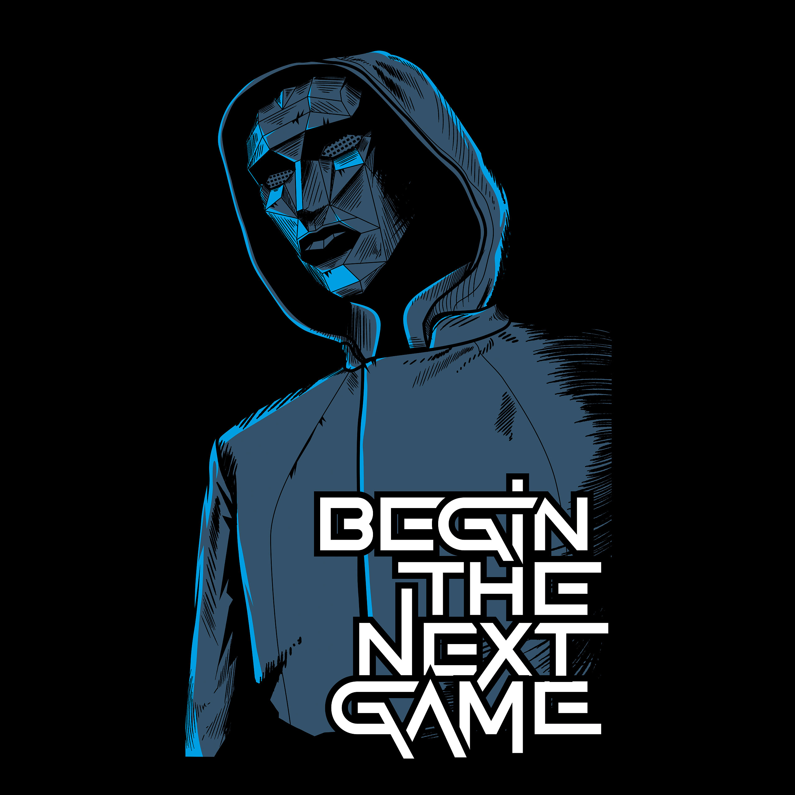 Squid Game - Begin het volgende spel T-Shirt zwart