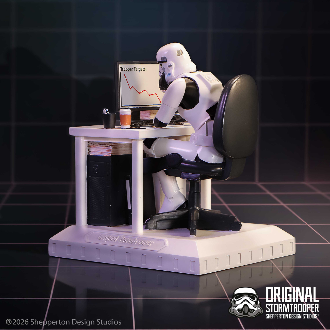 Original Stormtrooper Slave to the Wage Diorama