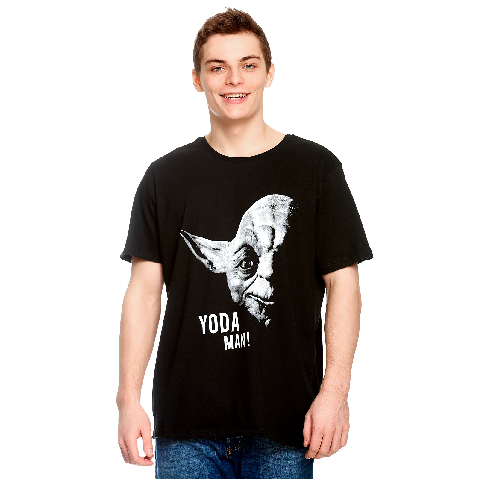 Star Wars - Yoda Man! T-Shirt zwart