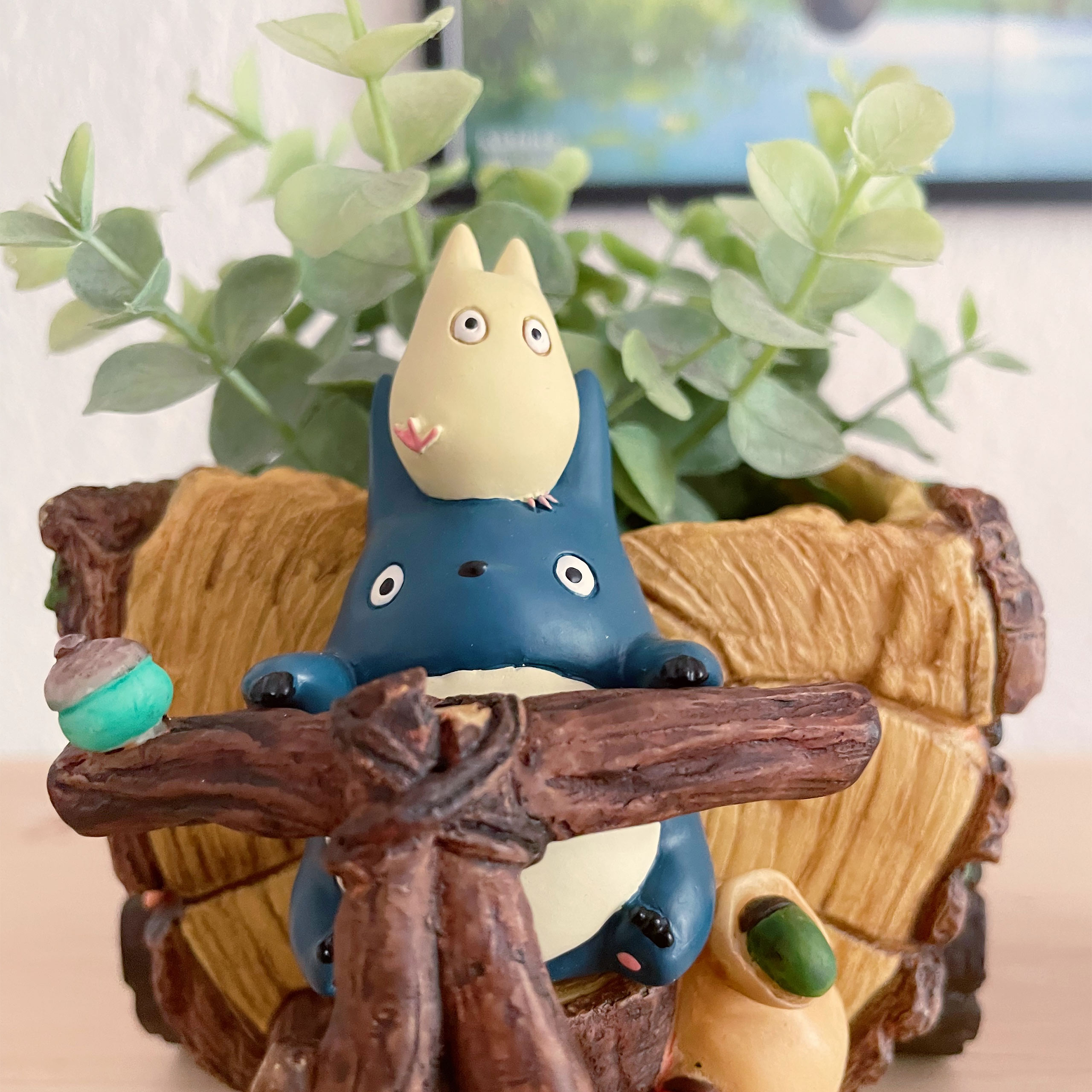 Totoro - Blumentopf Diorama Figur