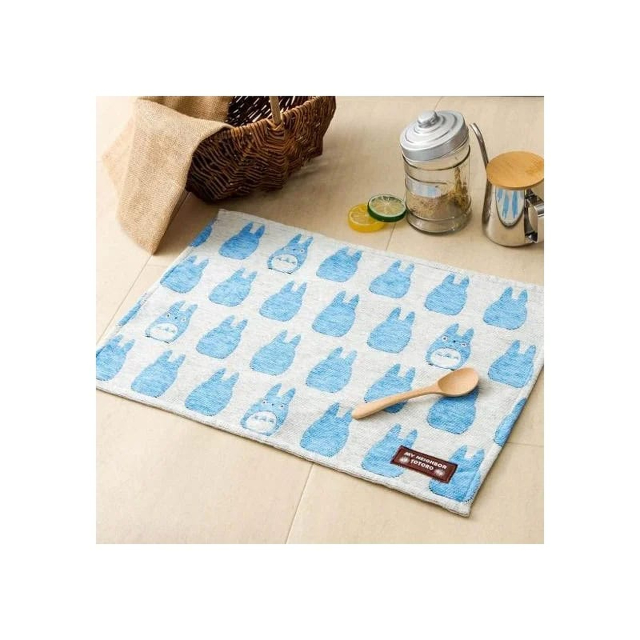 Mon Voisin Totoro set de table déjeuner Medium silhouette Totoro