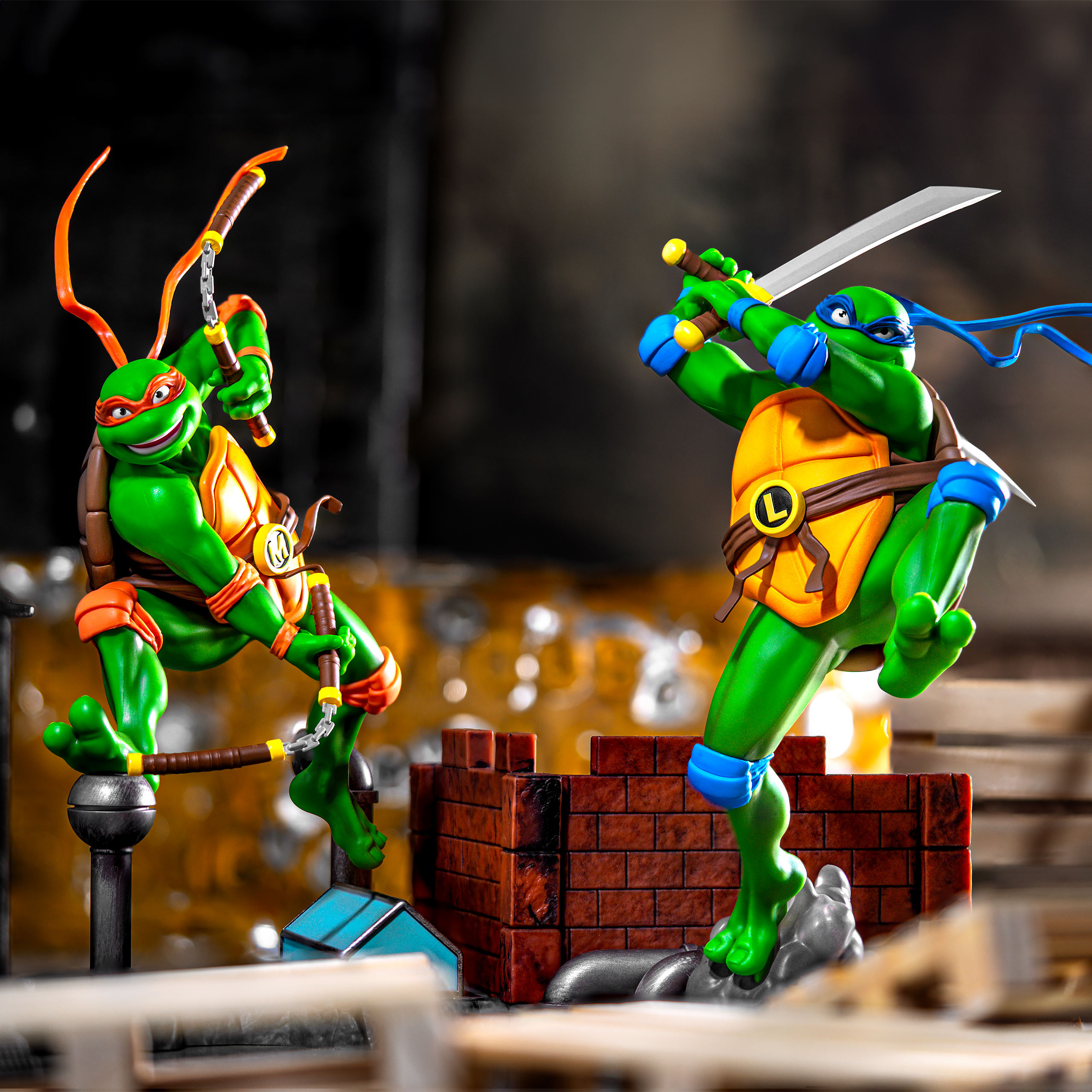 Teenage Mutant Ninja Turtles - Figura SFC de Michelangelo