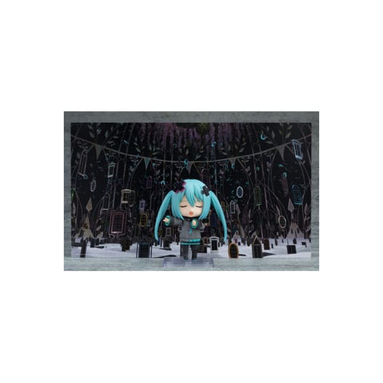 Miku Shuttered Sekai Nendoroid Action Figure - Hatsune Miku