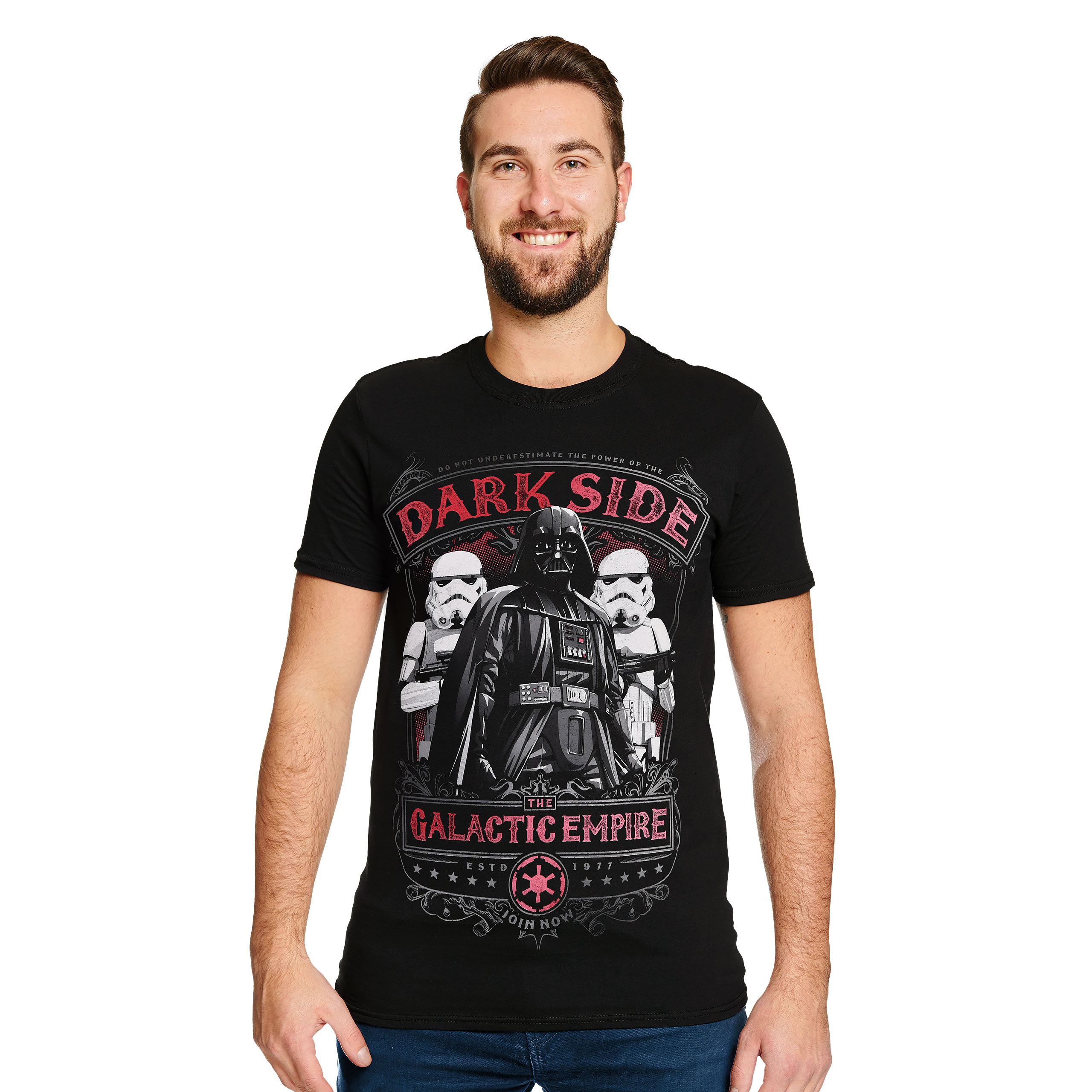 Star Wars - Camiseta del Imperio Galáctico negra