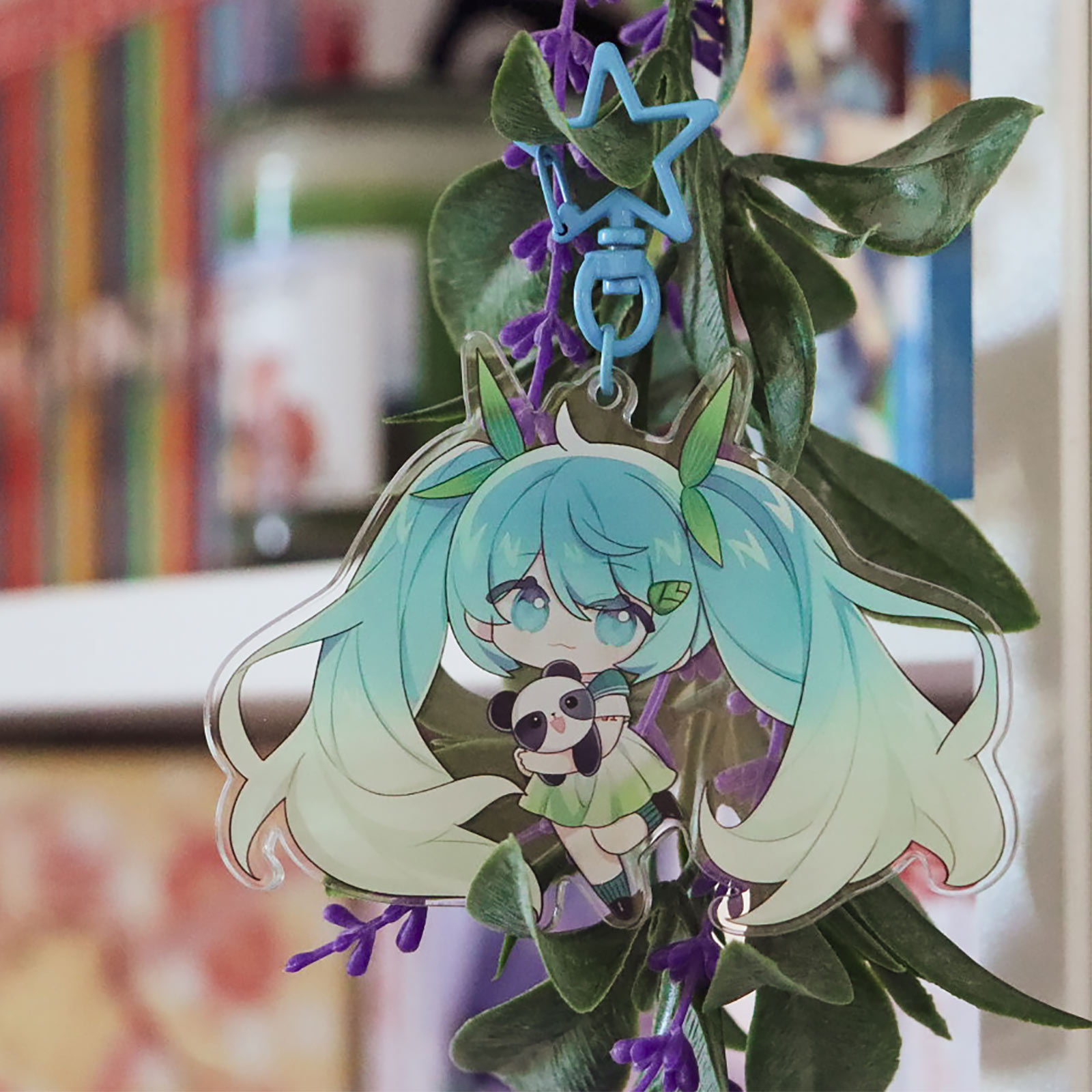 Hatsune Miku - Kawaii Spring Time Acryl Sleutelhanger