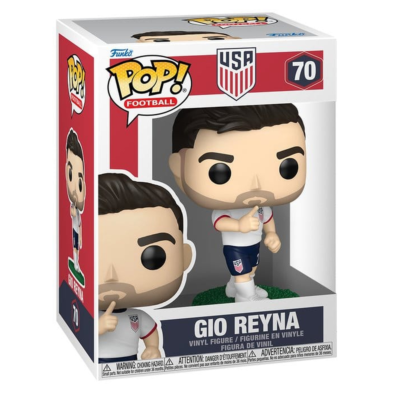 EFL POP! Football Vinyl Figur USA- Giovani Reyna 9 cm
