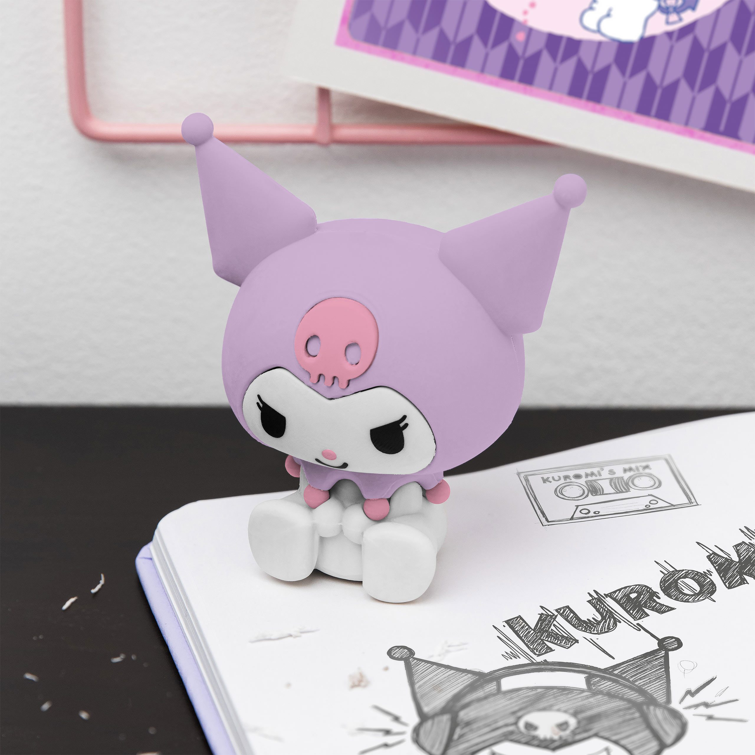 Sanrio - Kuromi Hello Kitty and Friends Gomme