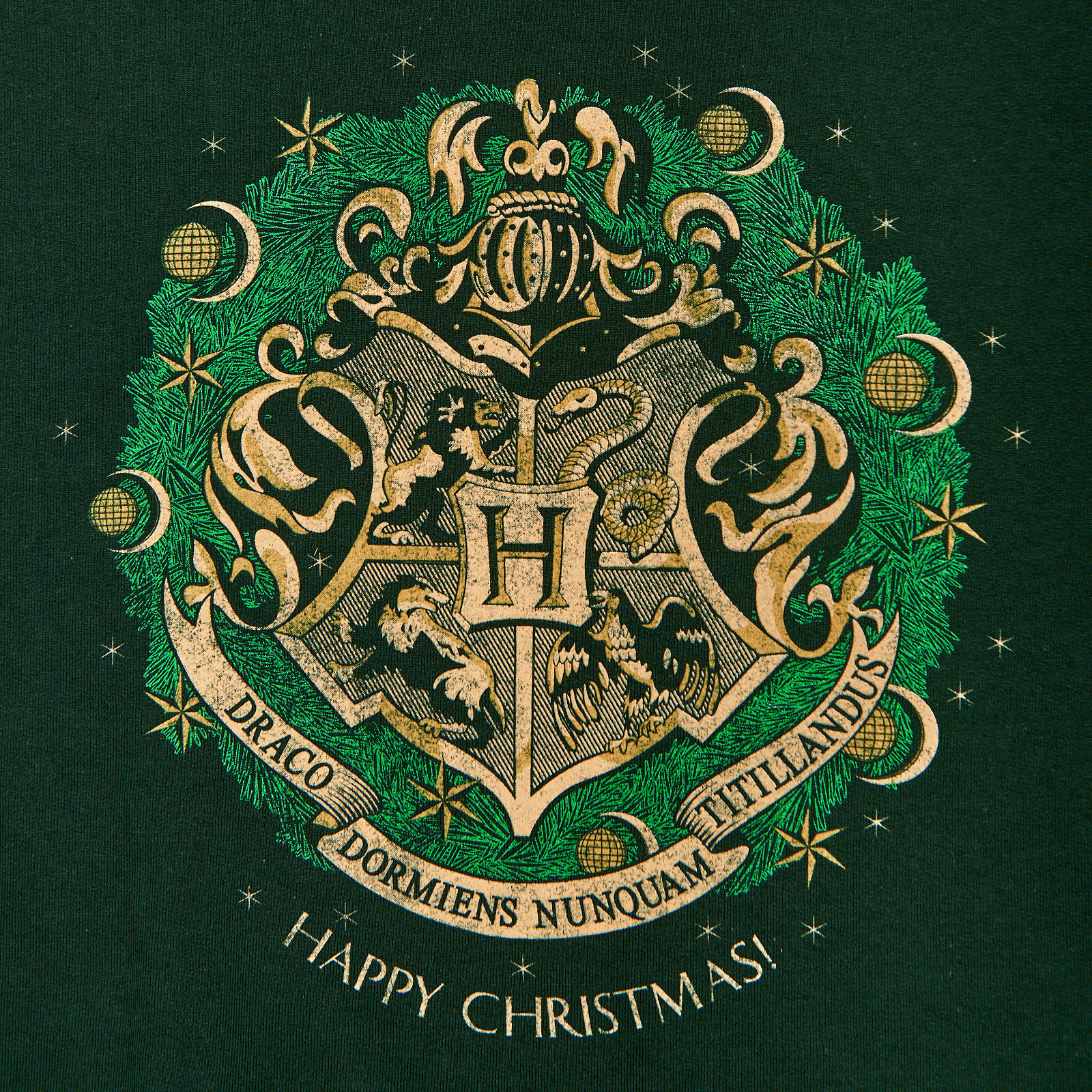 Harry Potter - Pull Happy Hogwarts vert