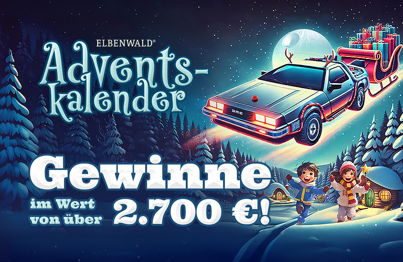 Elbenwald Adventskalender 2024 - Gewinne im Wert von über 2700 Euro - Jetzt teilnehmen!