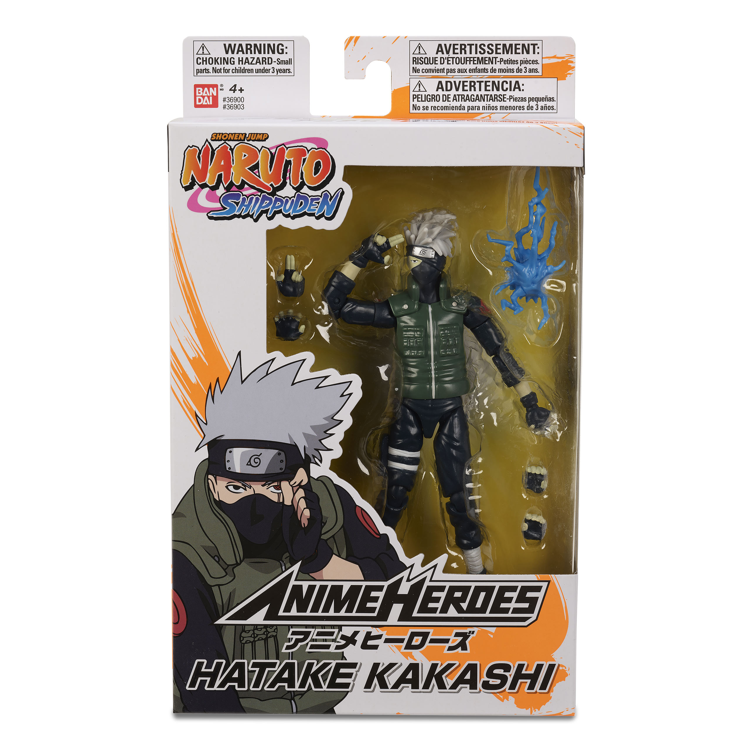 Naruto Shippuden - Hatake Kakashi Anime Heroes Actionfigur
