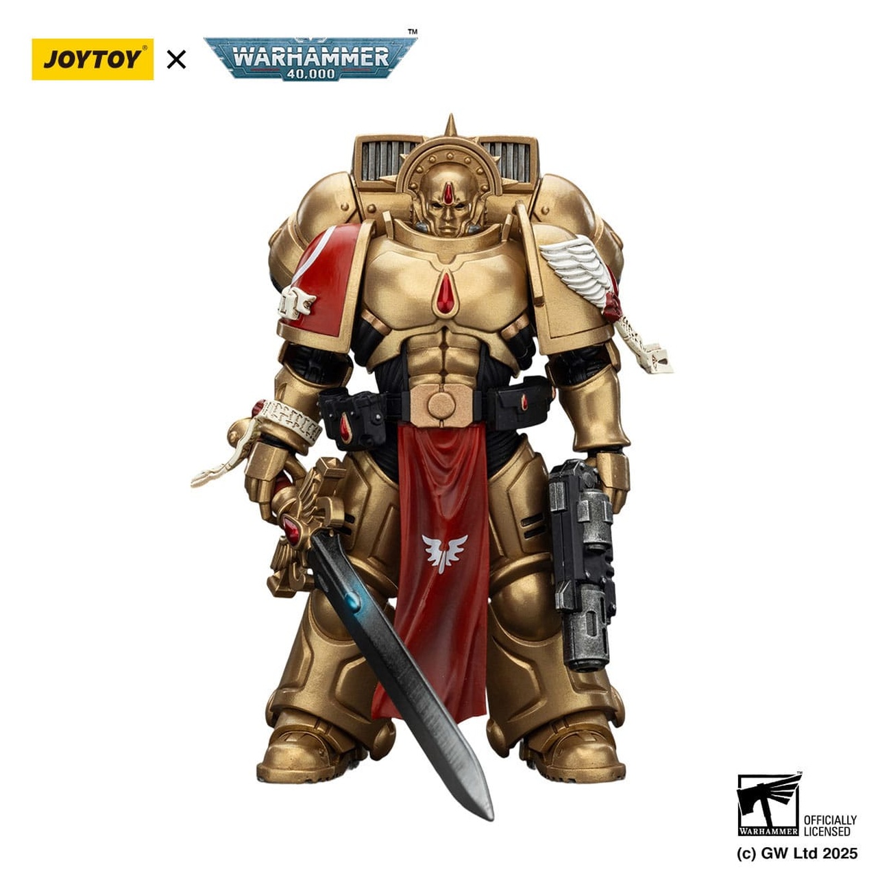 Warhammer 40,000: Combat Patrol Blood Angels Action Figure Sanguinary Guard 1 with Inferno Pistol and Encarmine Blade 20 cm