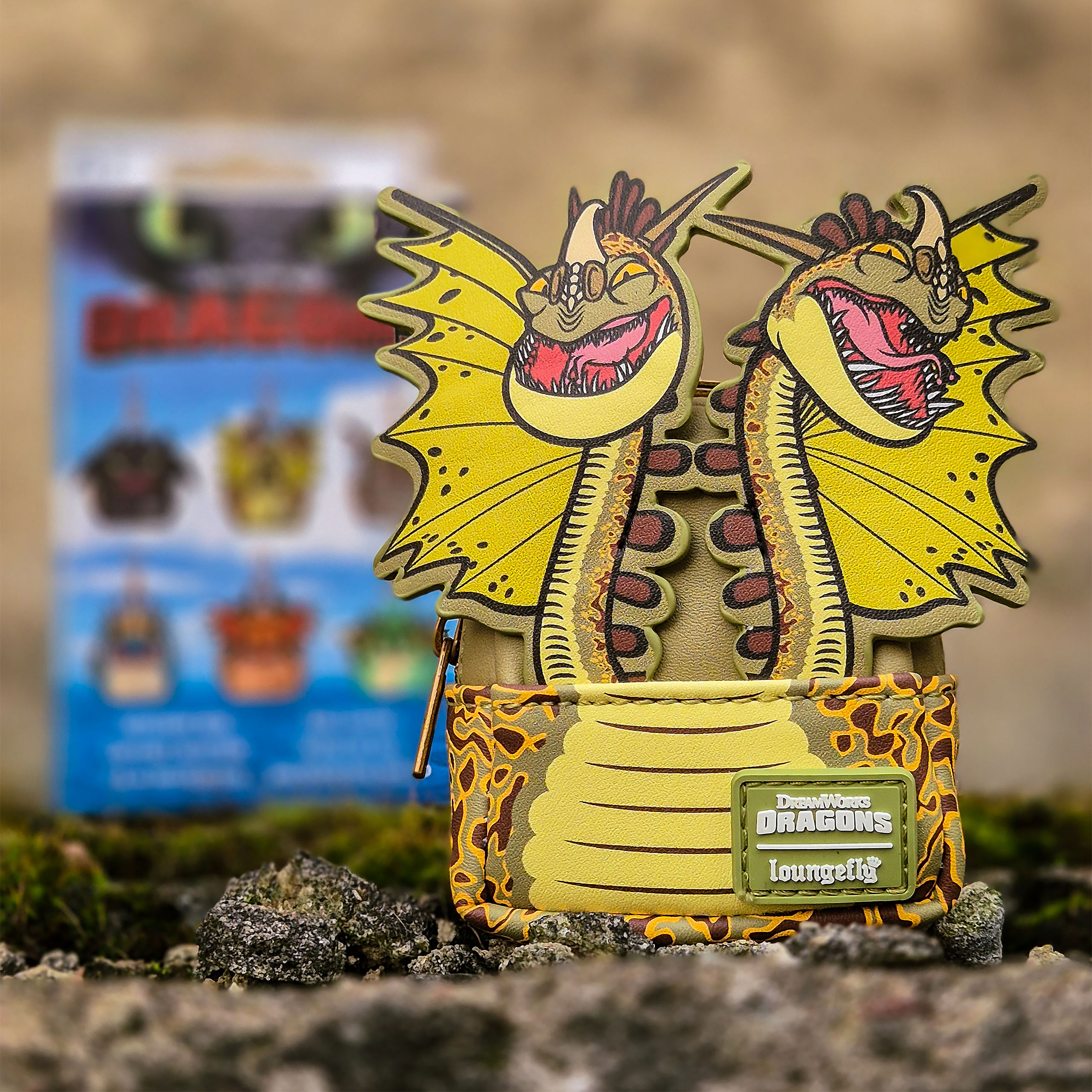 Cómo entrenar a tu dragón - Llavero de mochila misteriosa de dragón