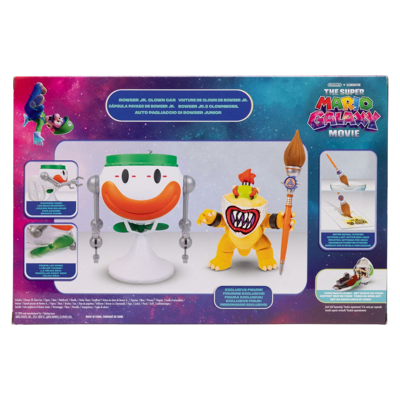 Der Super Mario Galaxy Film Actionfigur Bowser Jr. with