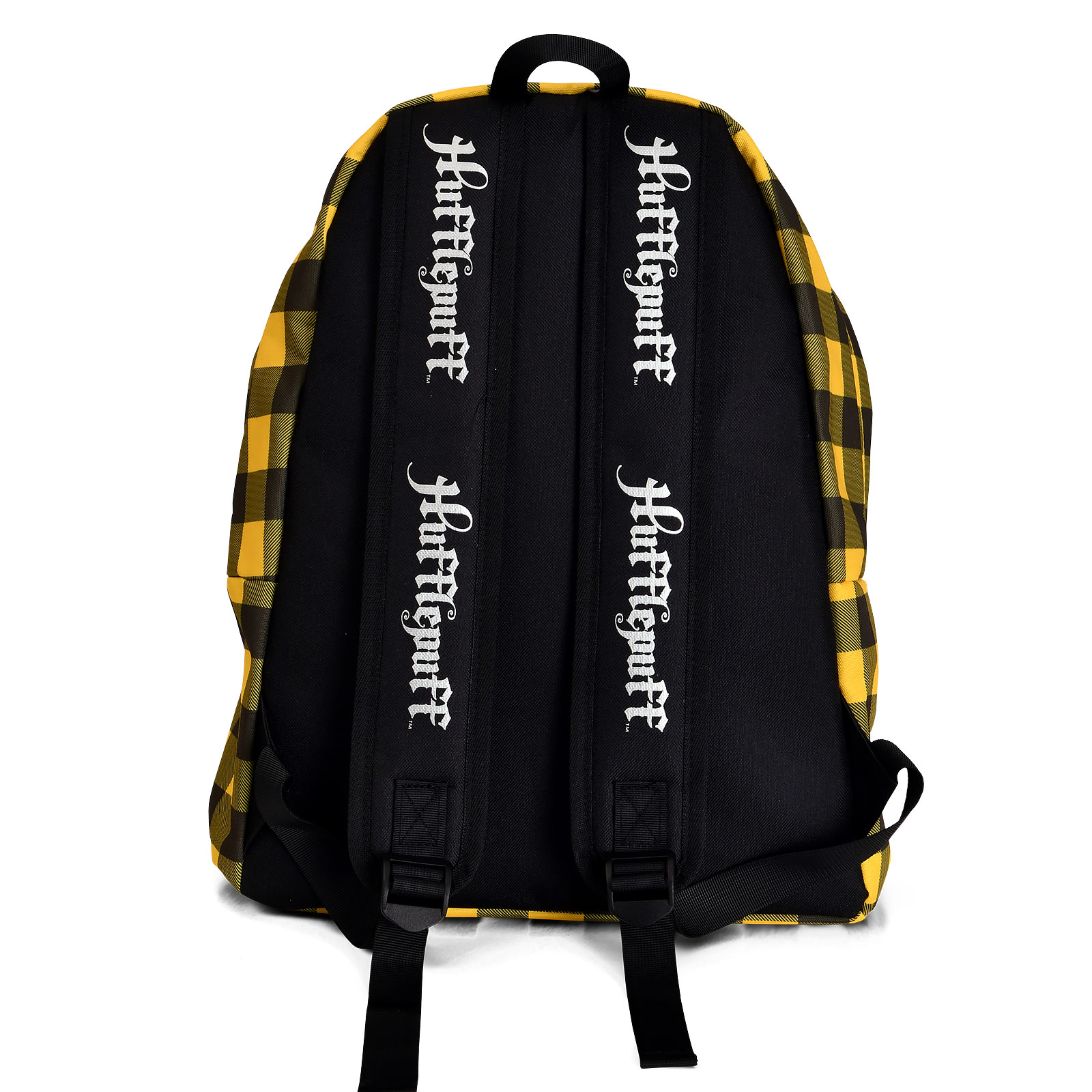 Harry Potter - Hufflepuff Crest Checkered Backpack