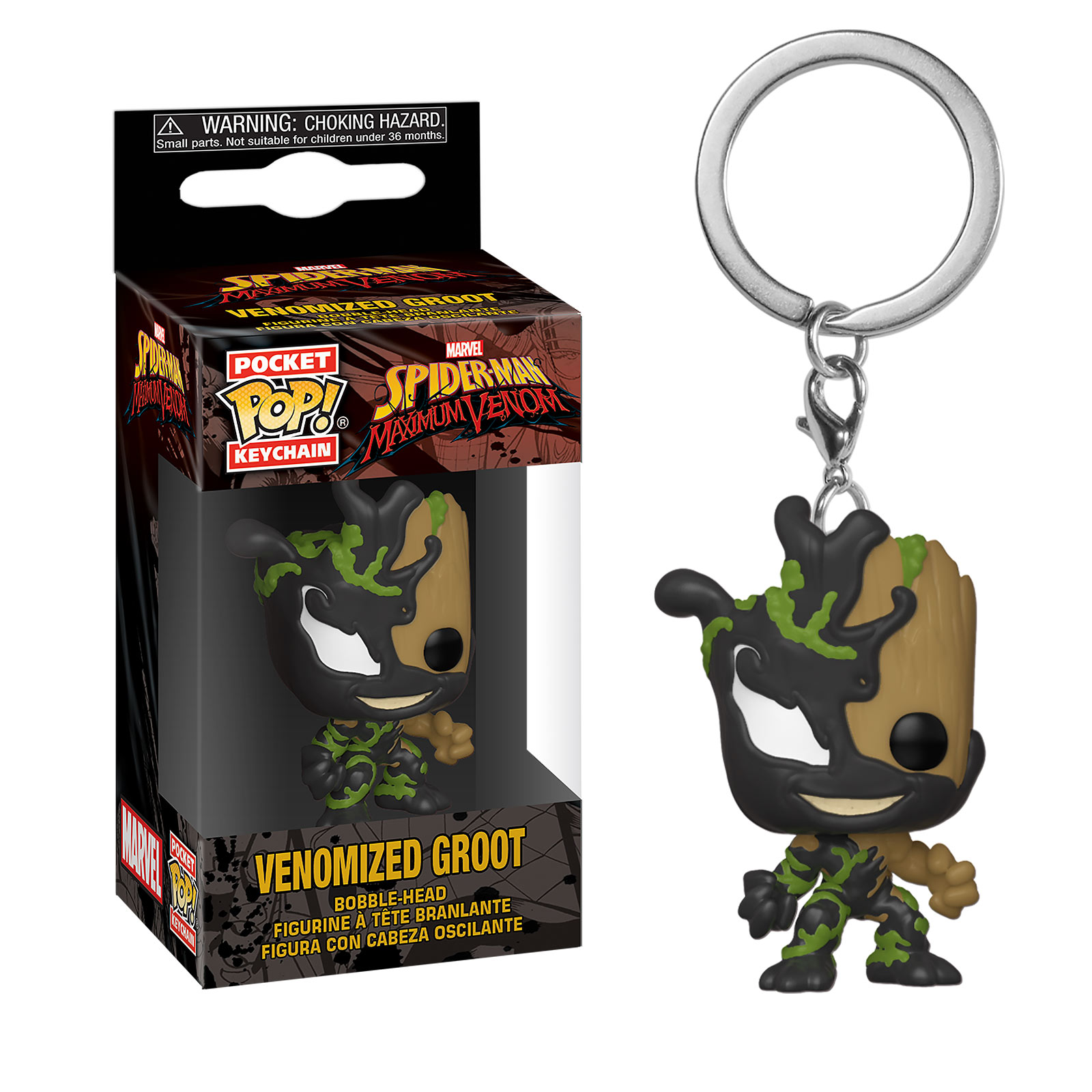 Marvel - Venomized Groot Funko Pop Keychain