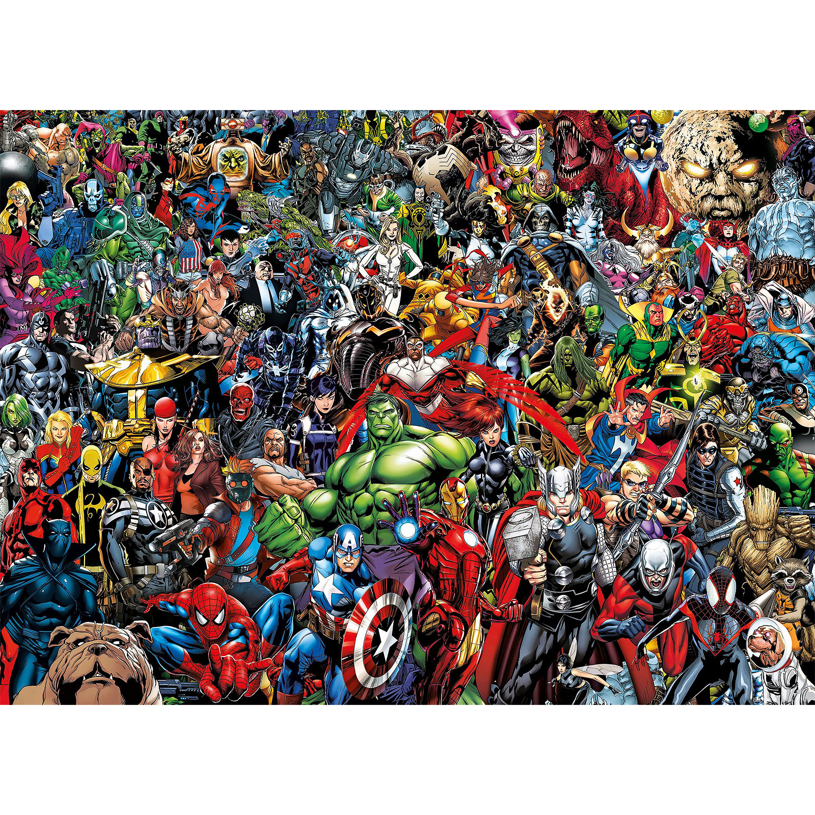 Marvel - Puzzle Impossible Characters
