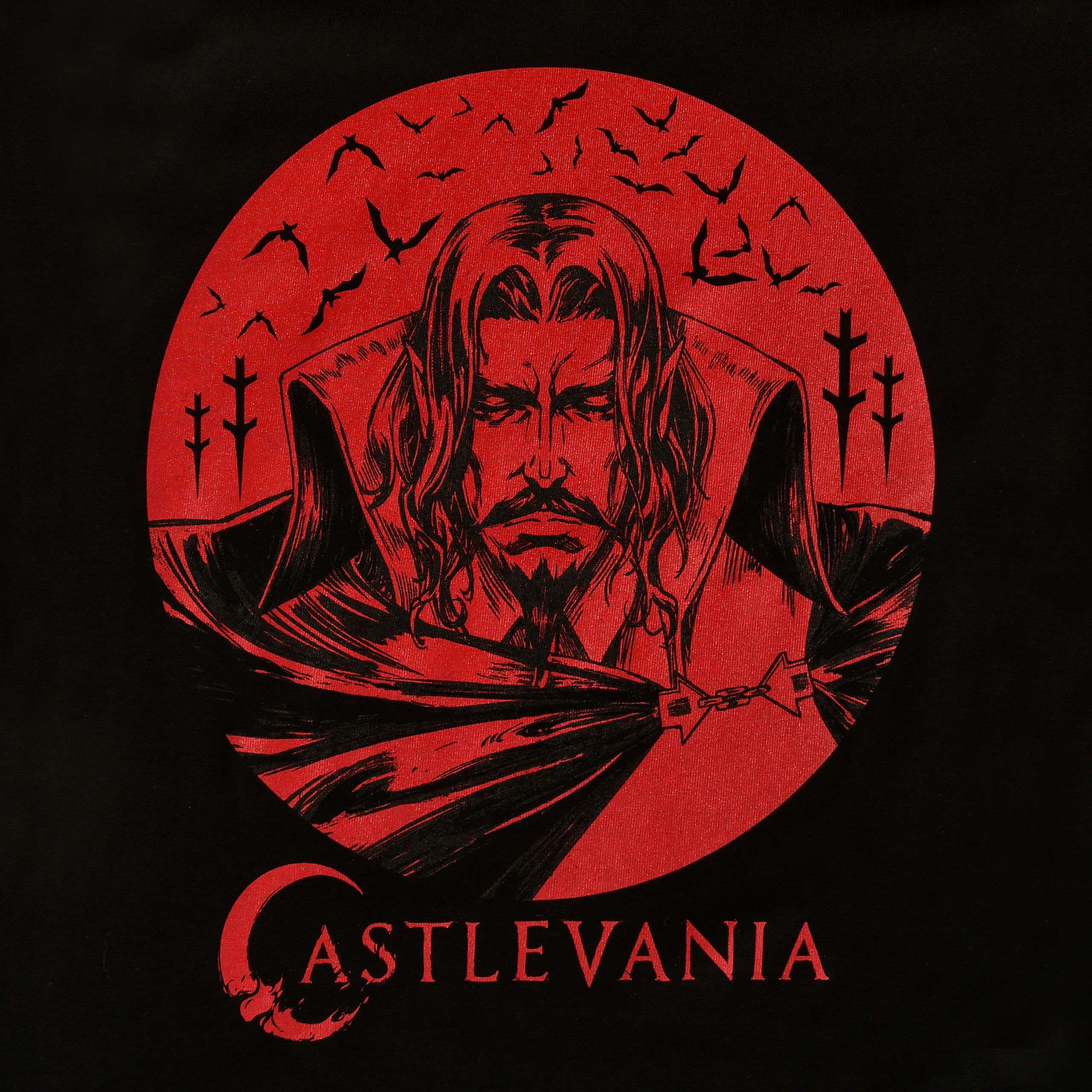 Castlevania - Camiseta Dracula negra