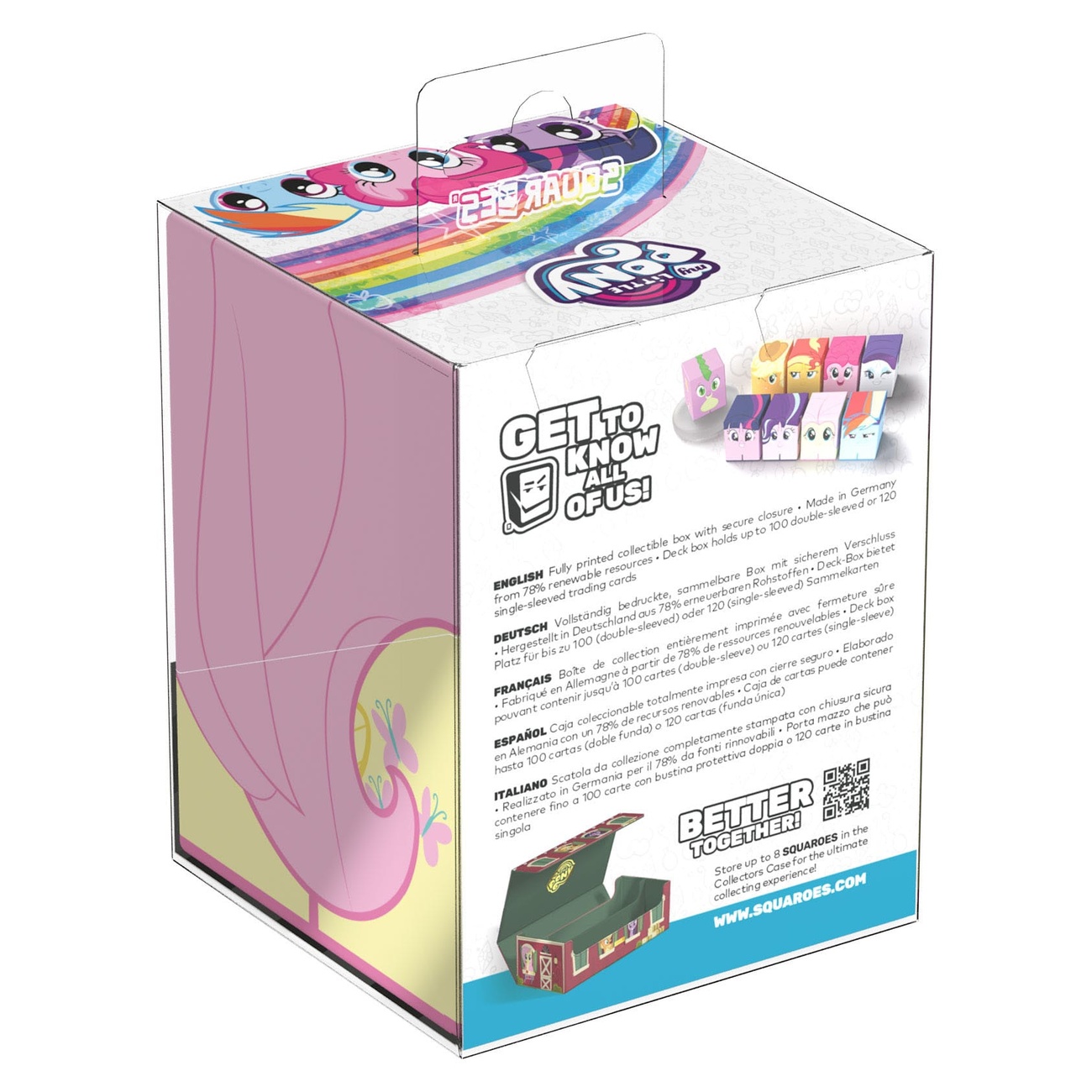 Squaroes Squaroe My Little Pony "Friendship is Magic" MLP003 - Fluttershy